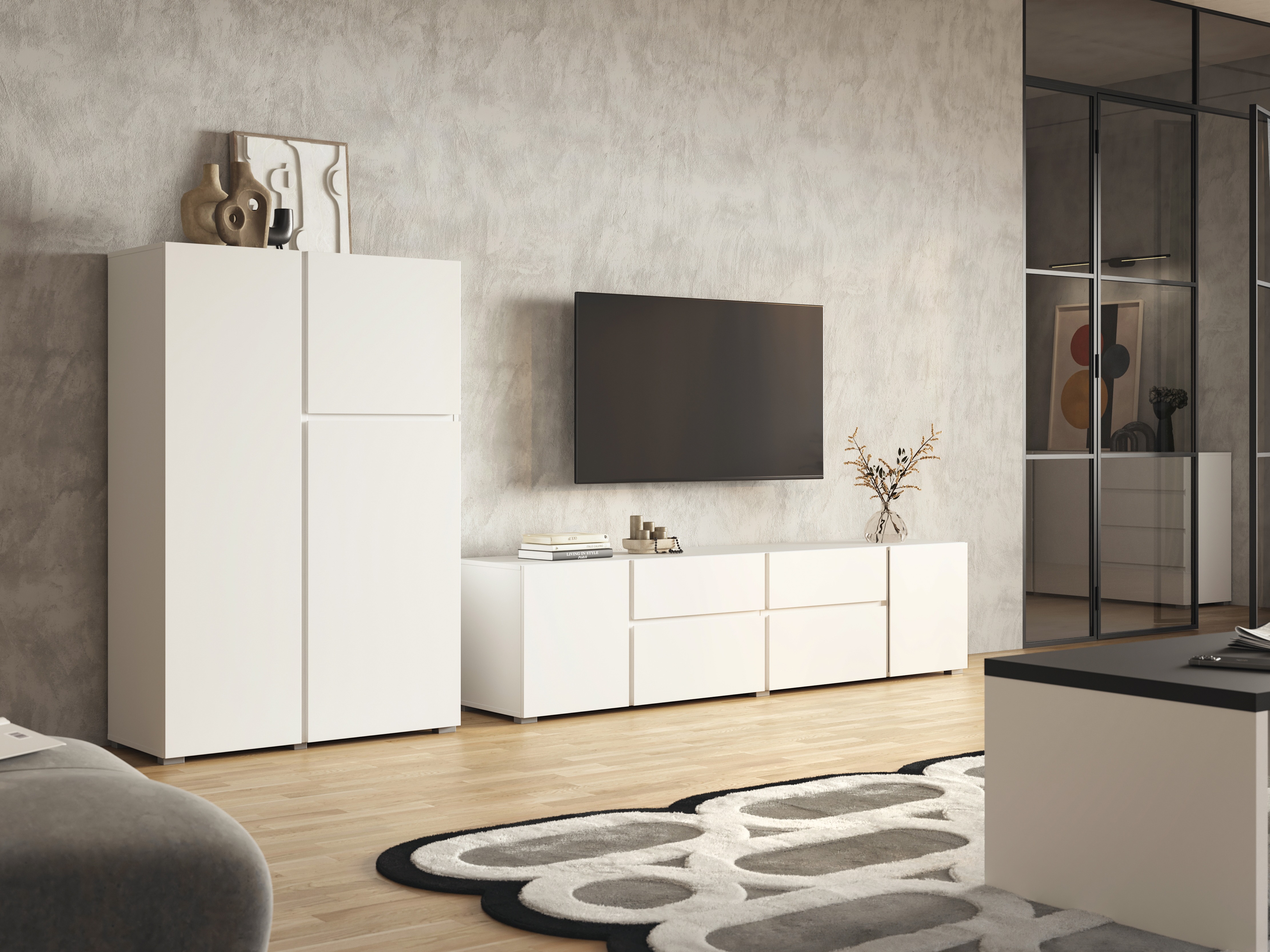 Elutoa komplekt Elbleve 104 (Valge)