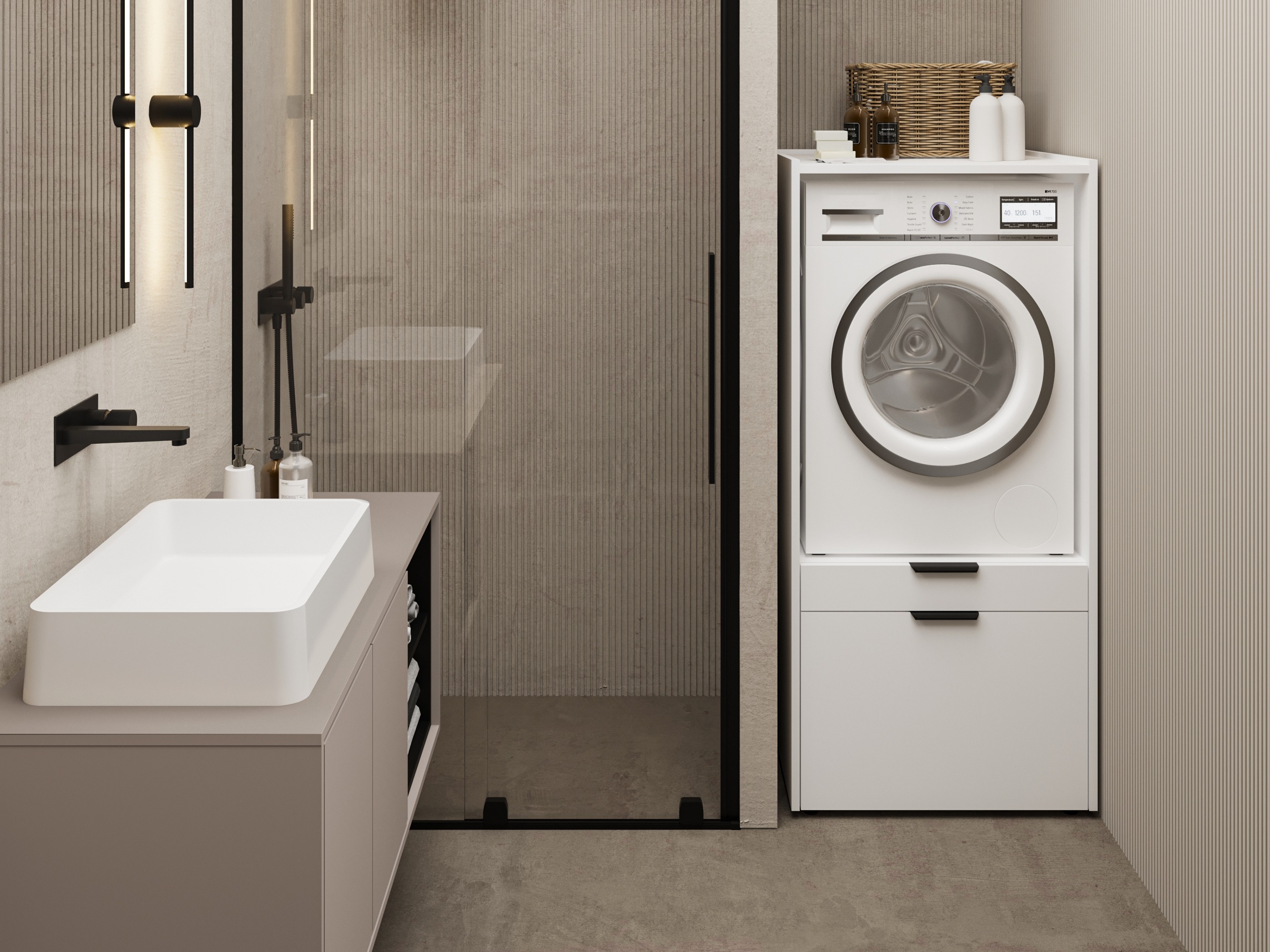 Vannitoariiul Austin 376 (Valge)