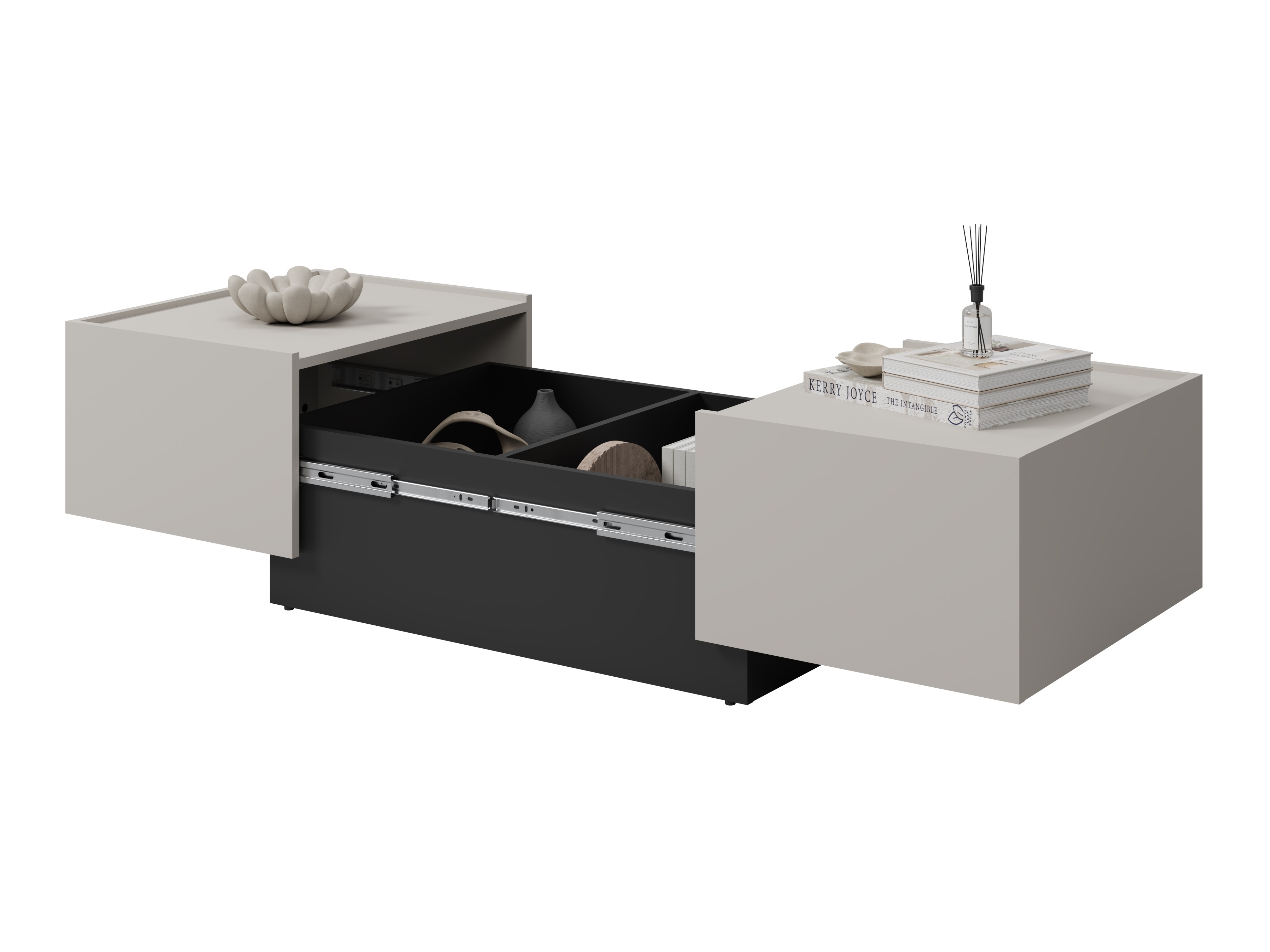 Transformer diivanilaud Austin 380 (Kašmiir + Must)