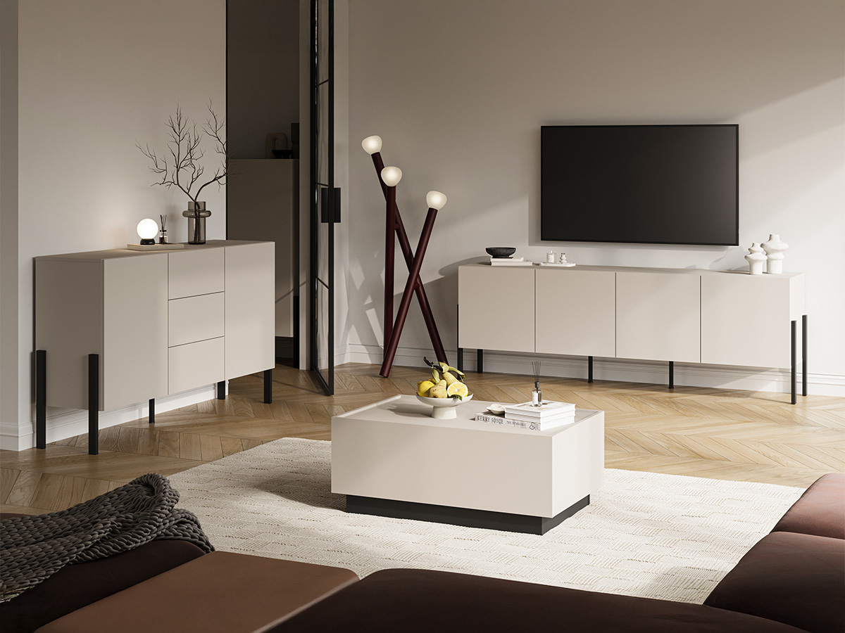 Transformer diivanilaud Austin 380 (Kašmiir + Must)