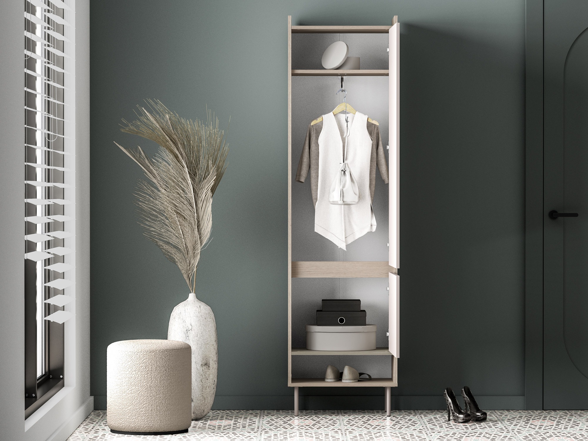 Riidekapp Tivorlo 100