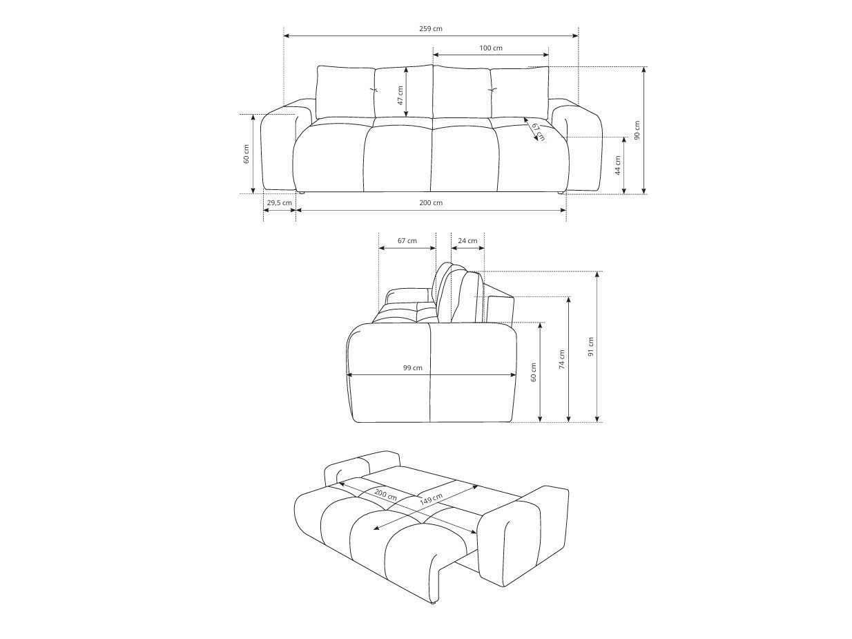 Diivanvoodi Kingston 154 (Curio 60)