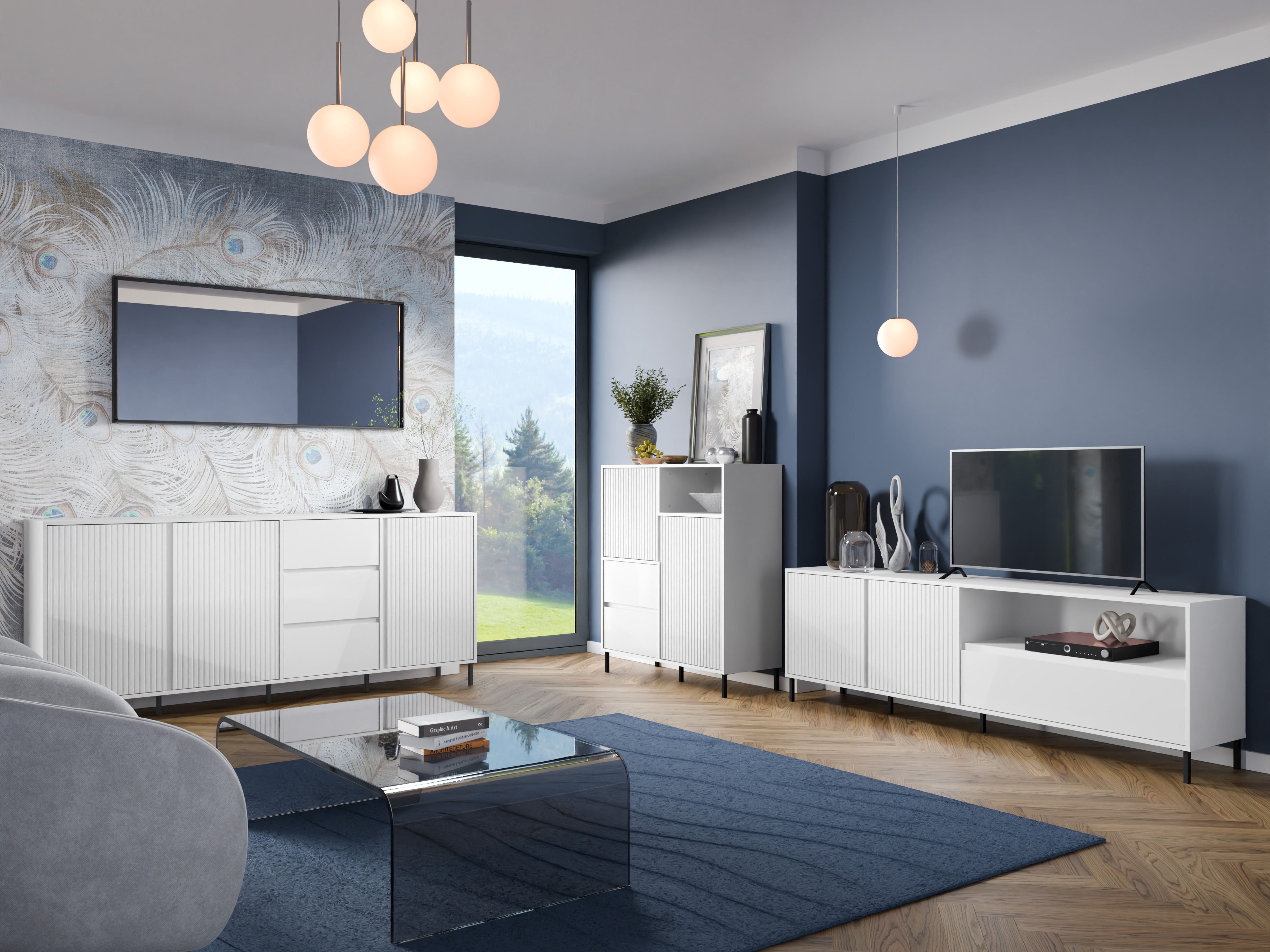 Elutoa komplekt Ruvrevi 105 (Valge)