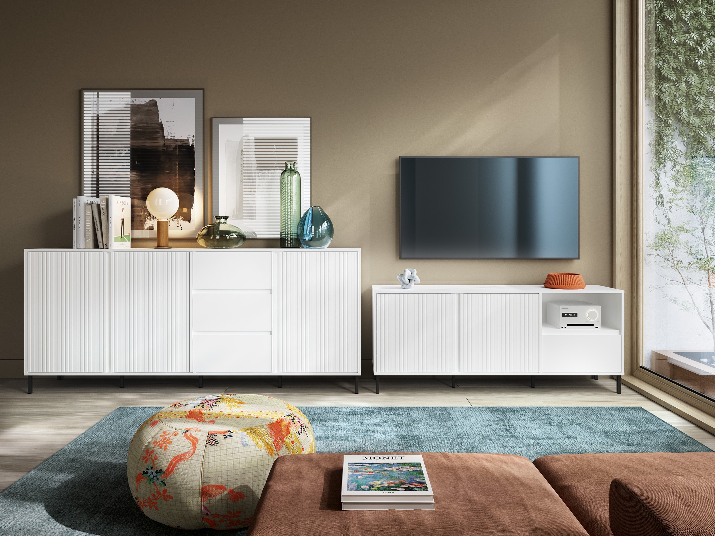 Elutoa komplekt Ruvrevi 107 (Valge)