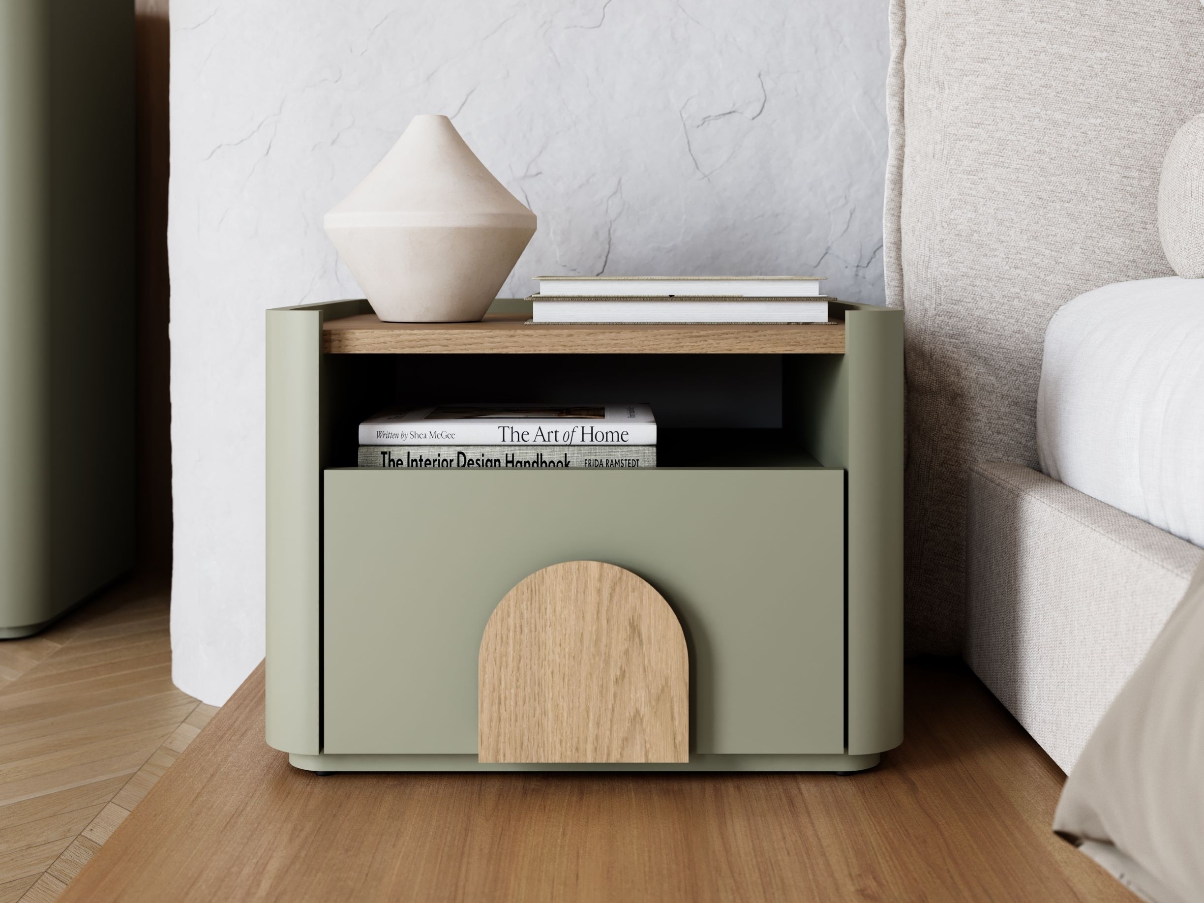 Öökapp Camavio 100 (Tolmune roheline + Tamm)