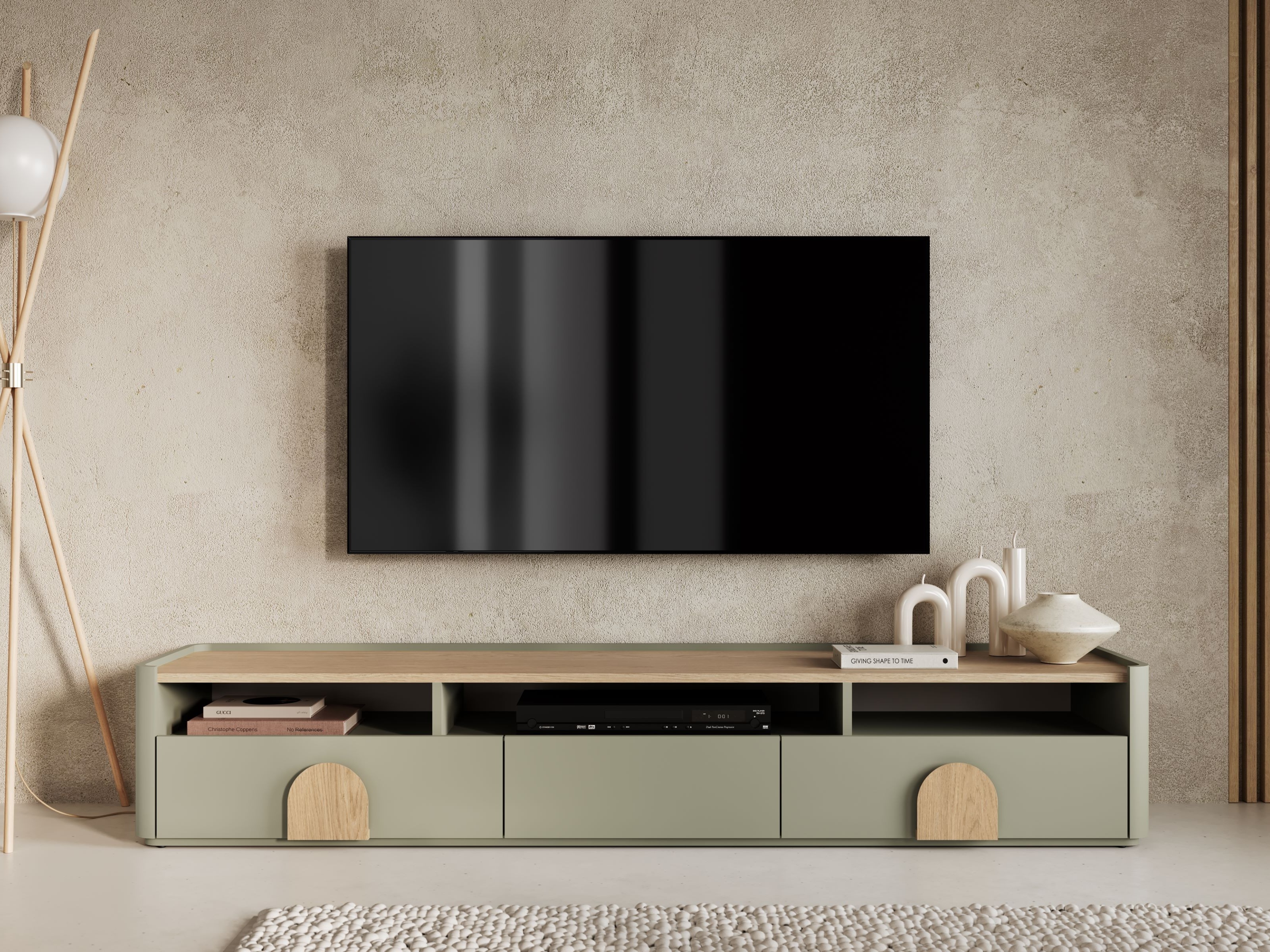 TV-alus Camavio 104 (Tolmune roheline + Tamm)