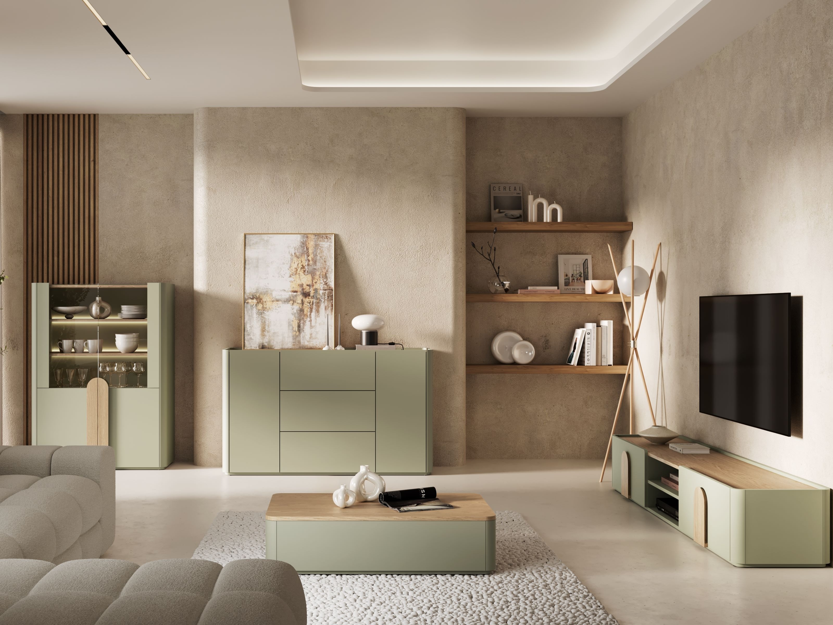 TV-alus Camavio 106 (Tolmune roheline + Tamm)