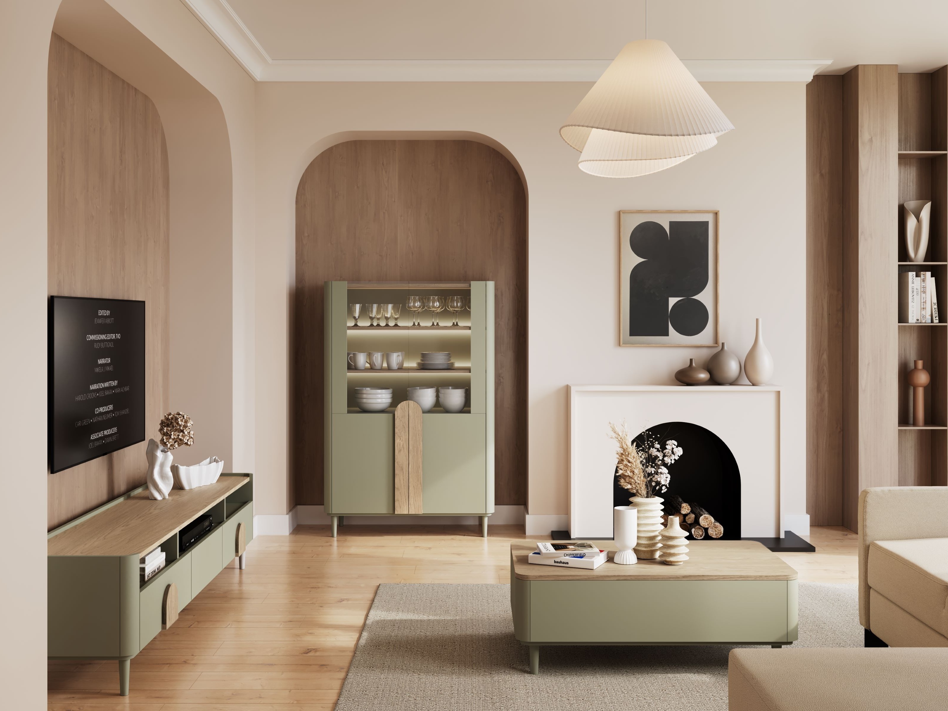 Elutoa komplekt Camavio 108 (Tolmune roheline + Tamm)