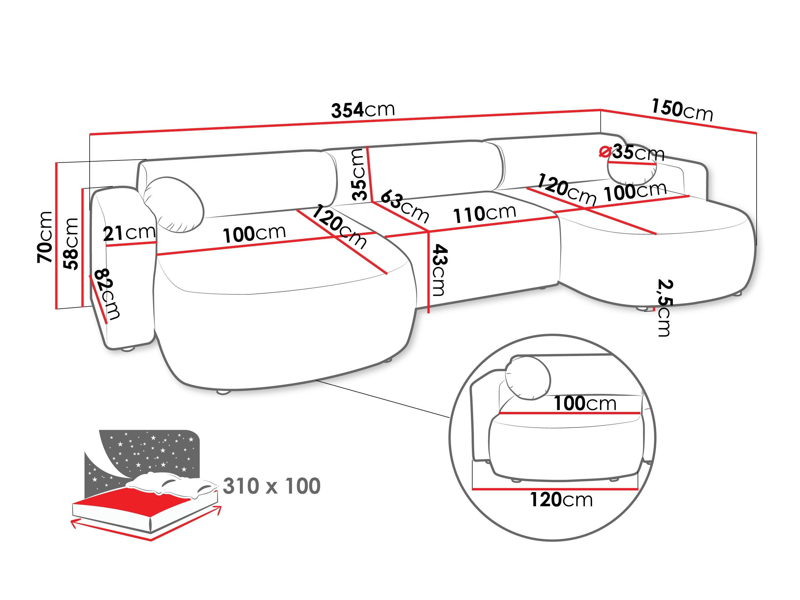 Nurgadiivan Comfivo 480 (Velo 623)