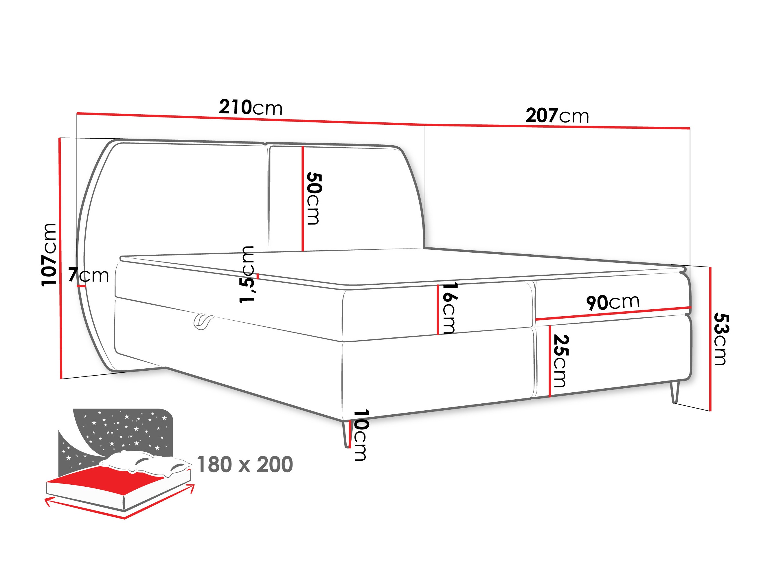 Kontinentaalvoodi Stonecrest 110 (Wave 04)