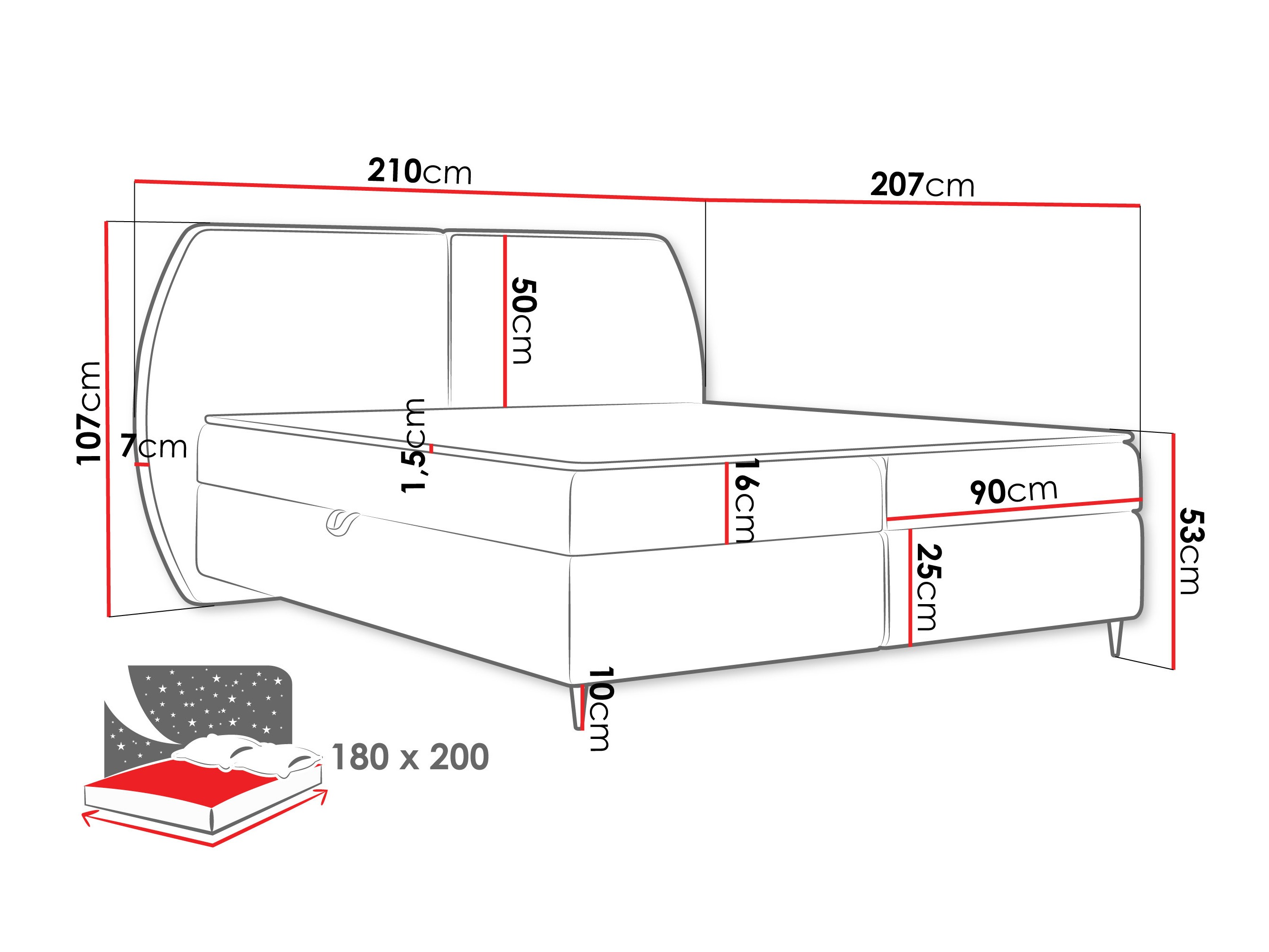 Kontinentaalvoodi Stonecrest 110 (Wave 05)