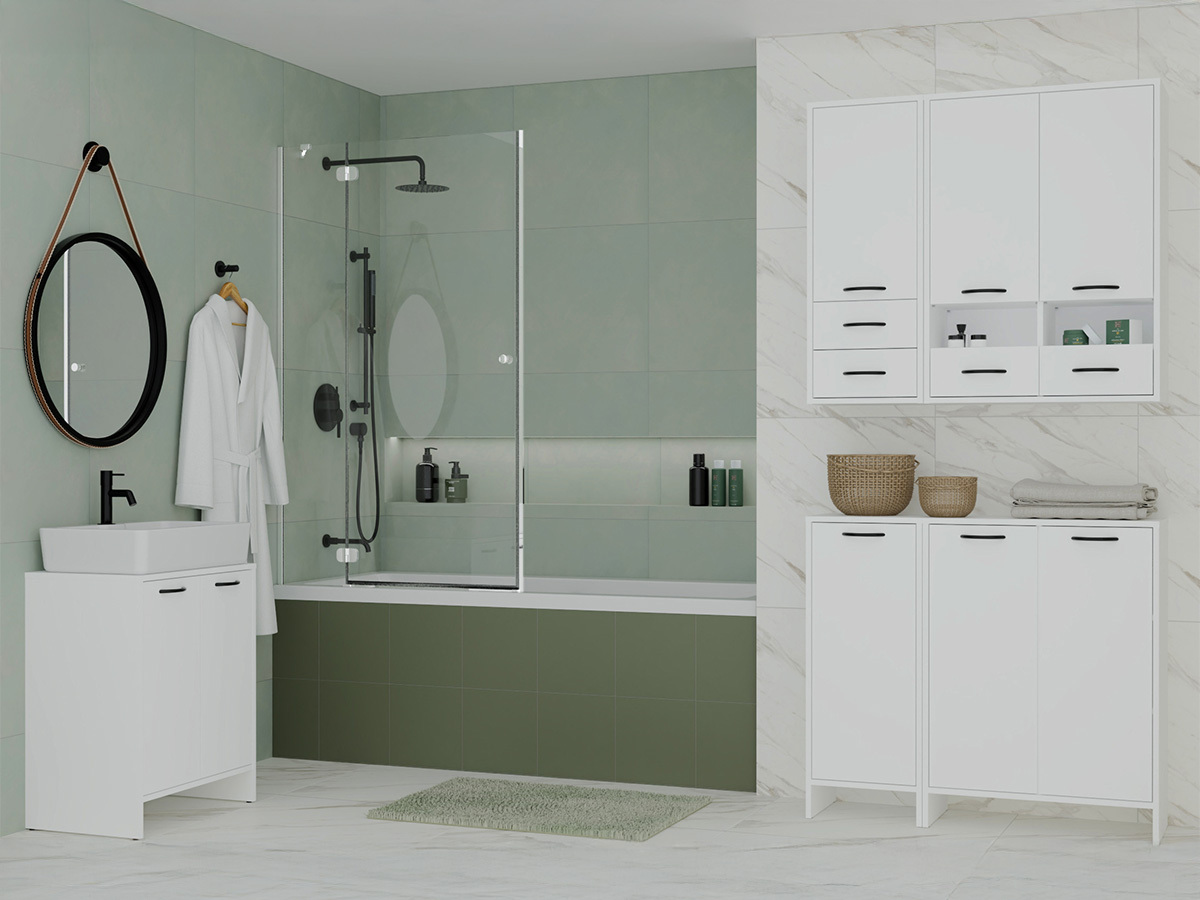 Vannitoa seinakapp Servou 105