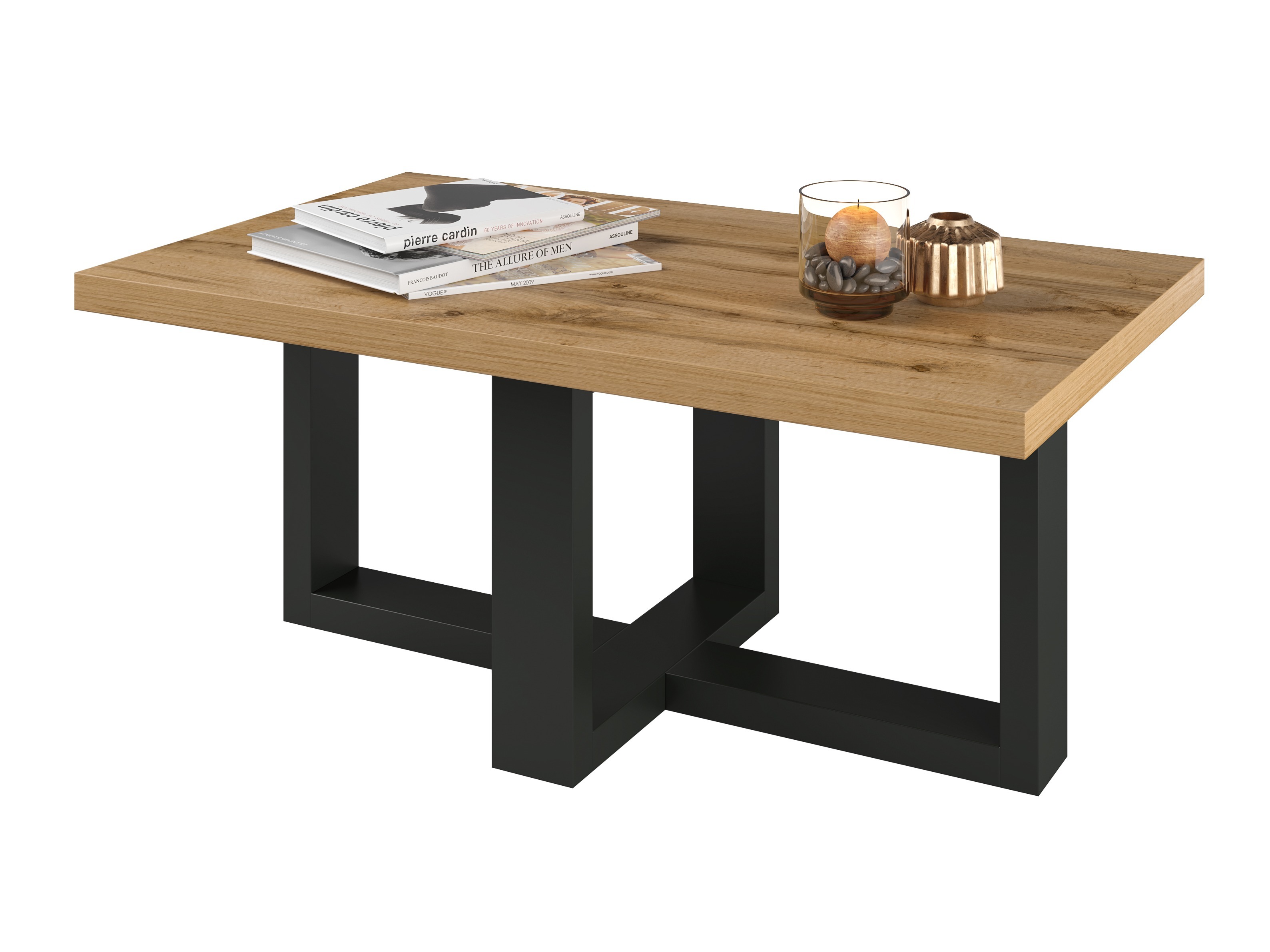 Diivanilaud Austin 317 (Must + Wotani tamm)