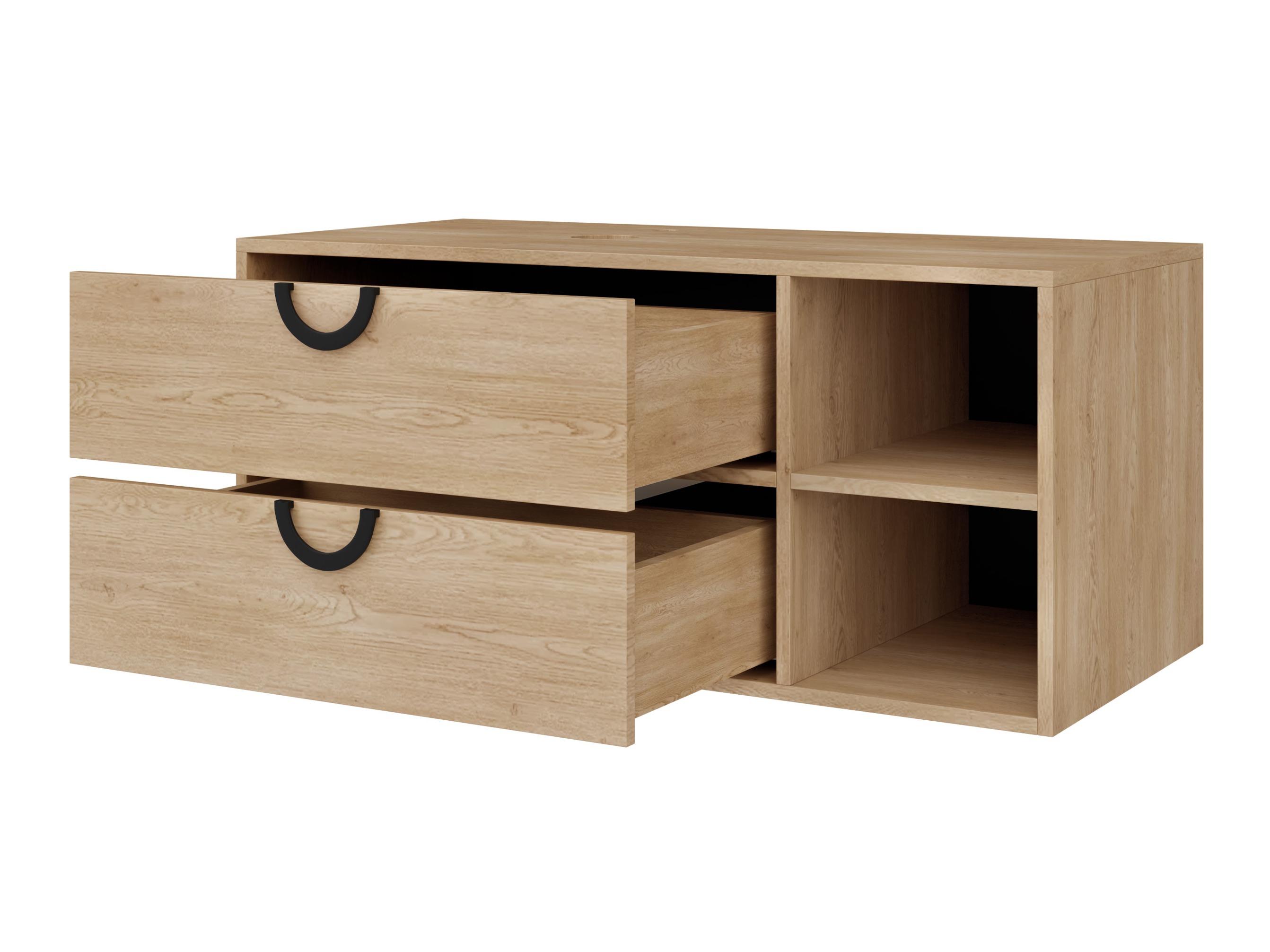 Vannitoa põrandakapp kraanikausile Providence 193 (Pähkel)