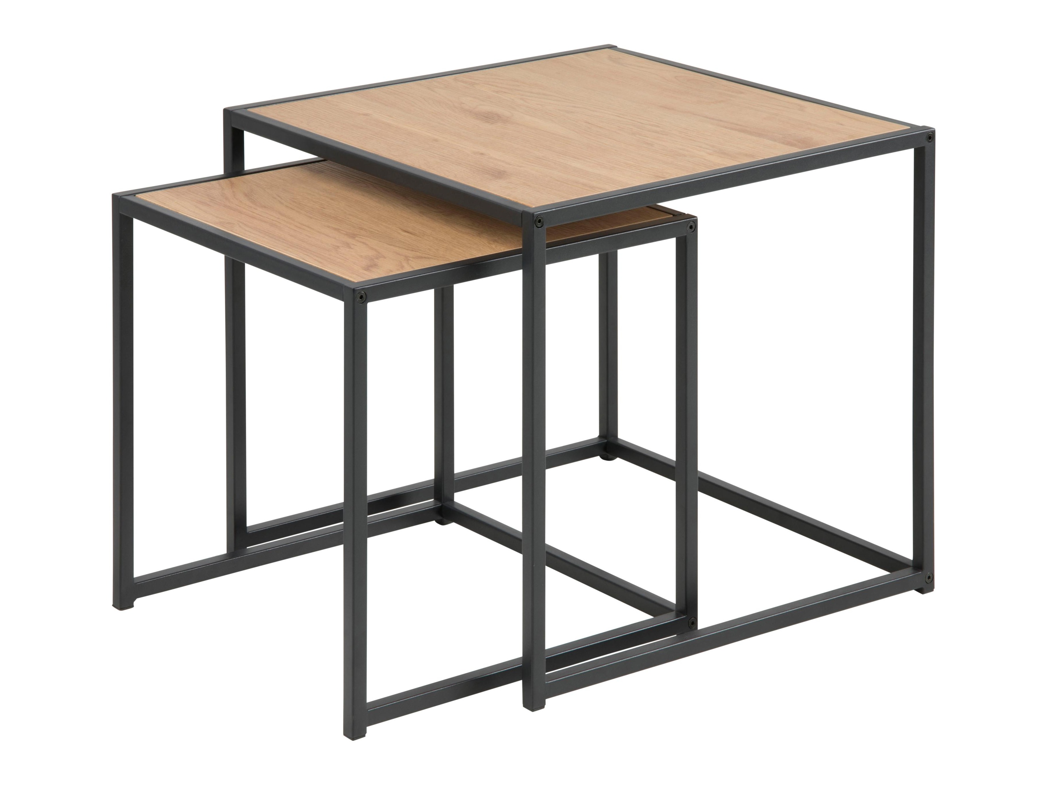 Kõrvallaudade komplekt Norsica 461 (Wild Oak + Must)