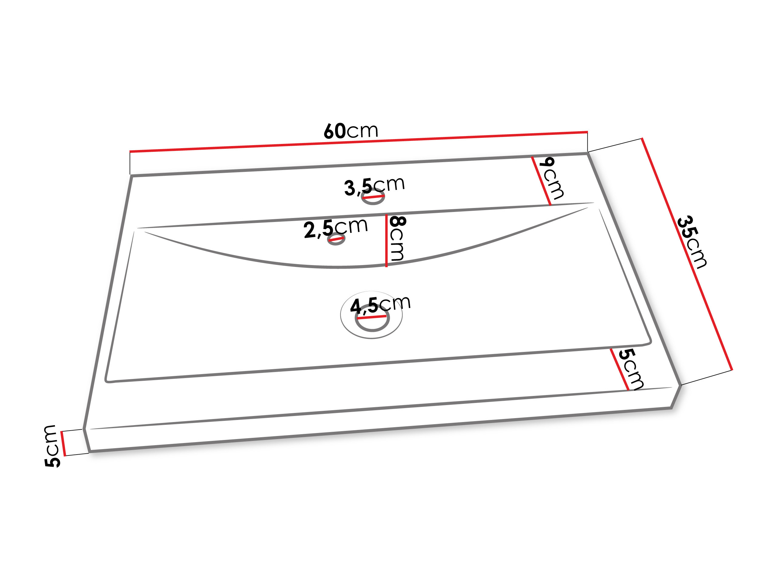 Vannitoakomplekt Sarasota 173 (Wotani tamm)