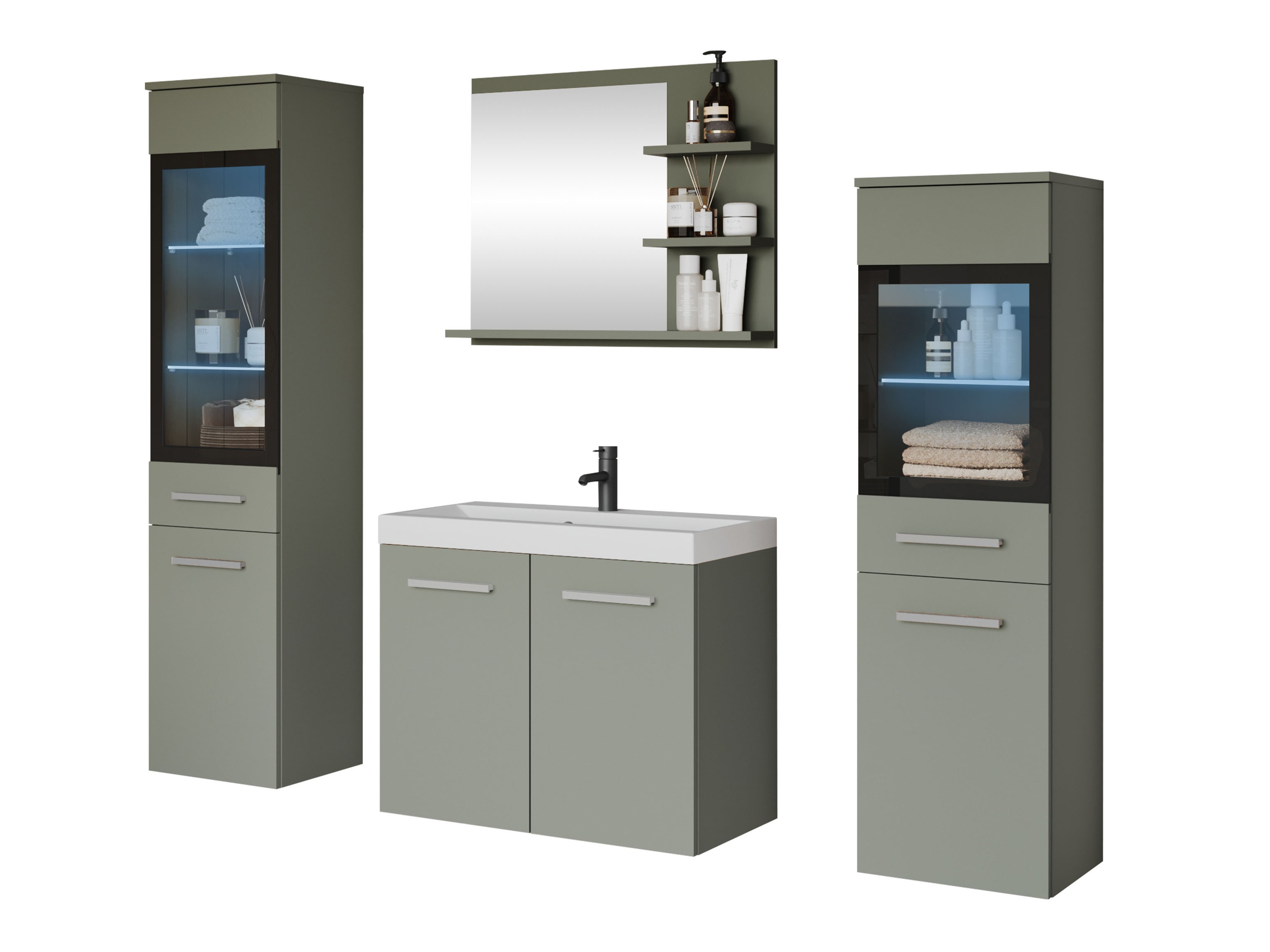 Vannitoakomplekt Scientia IV (Tolmune roheline)