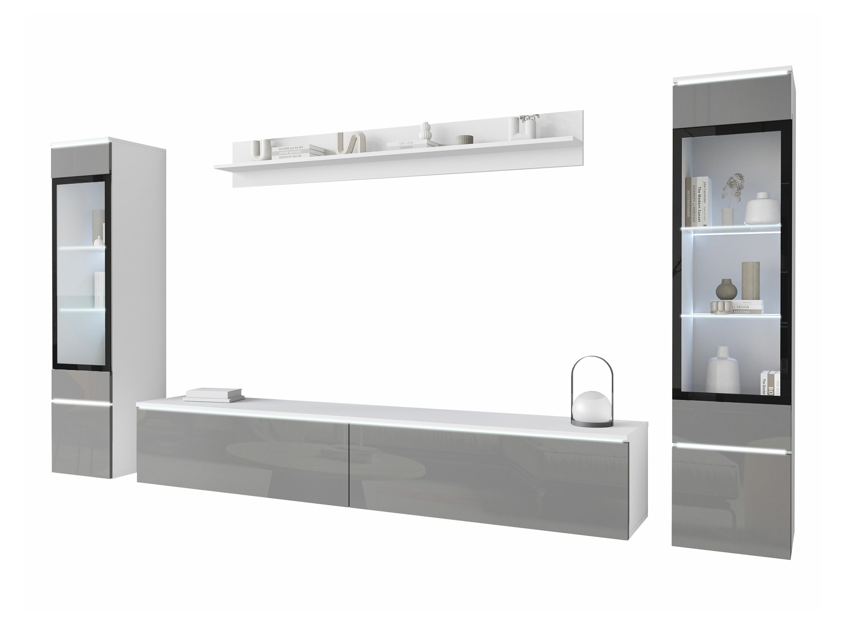 Elutoa komplekt Sarasota 126 (Läikiv hall)