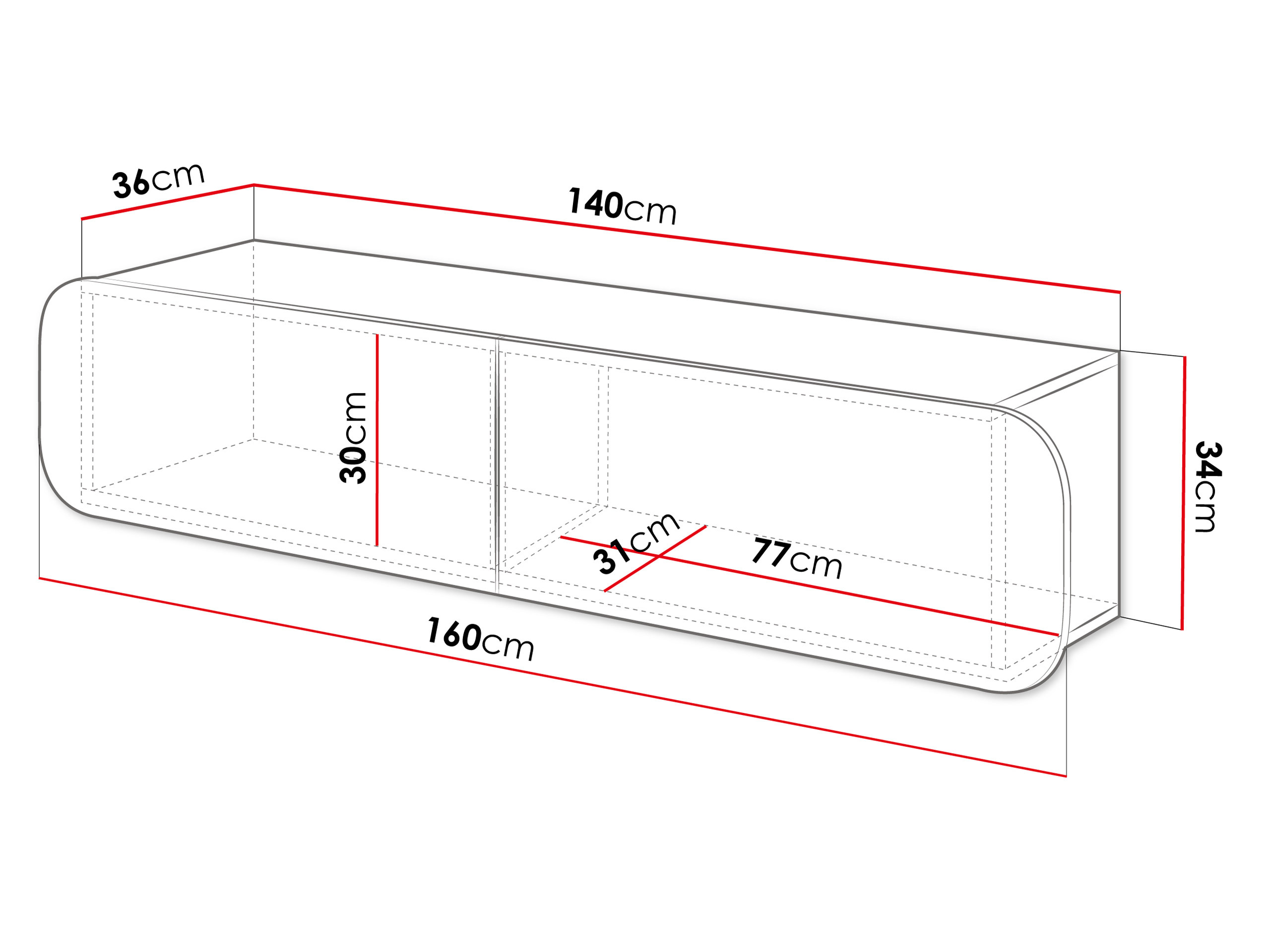 TV-alus Kingston 180