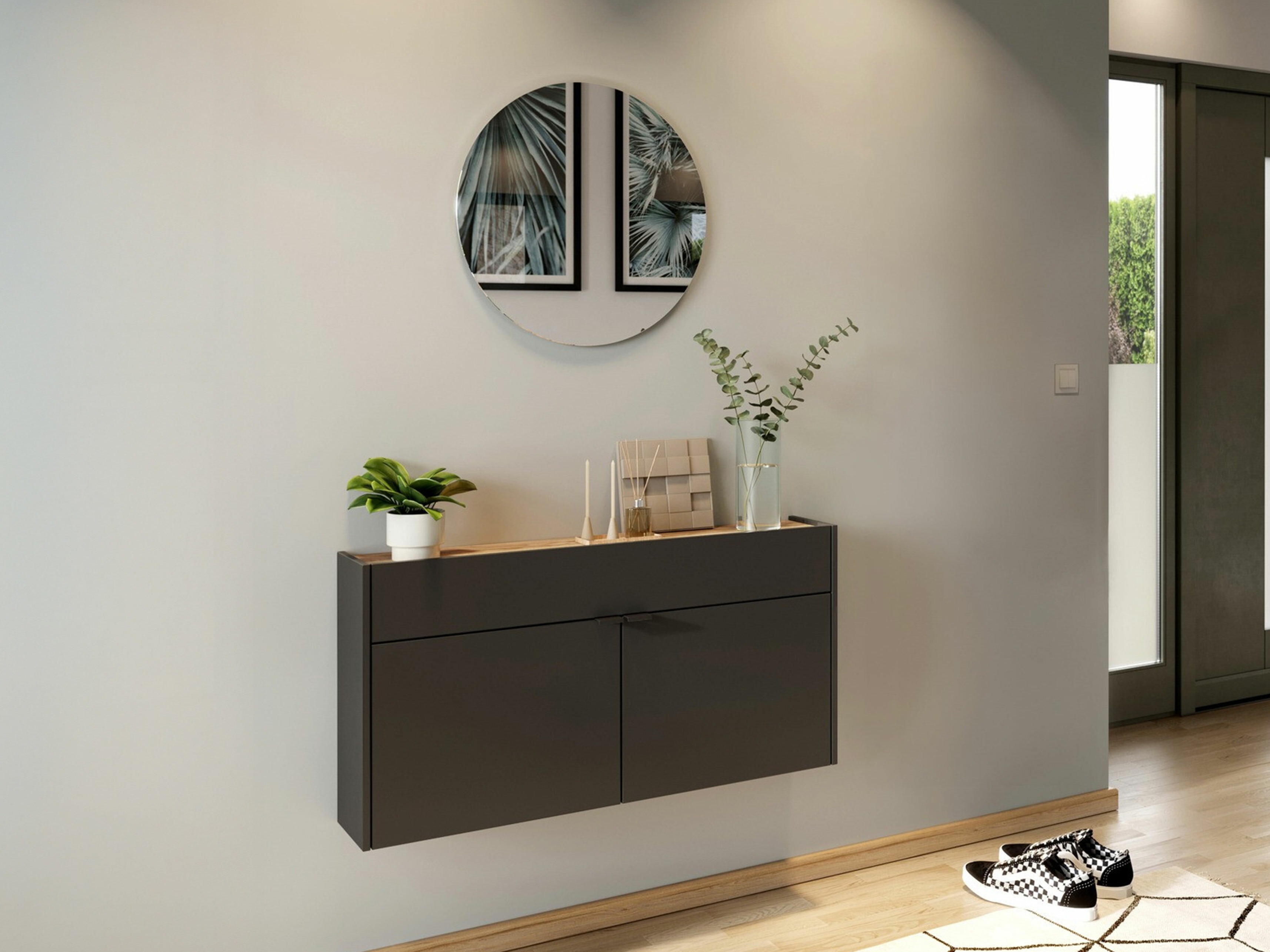 Esikukomplekt Cirsale 106 (Grafiit + Navarra tamm)