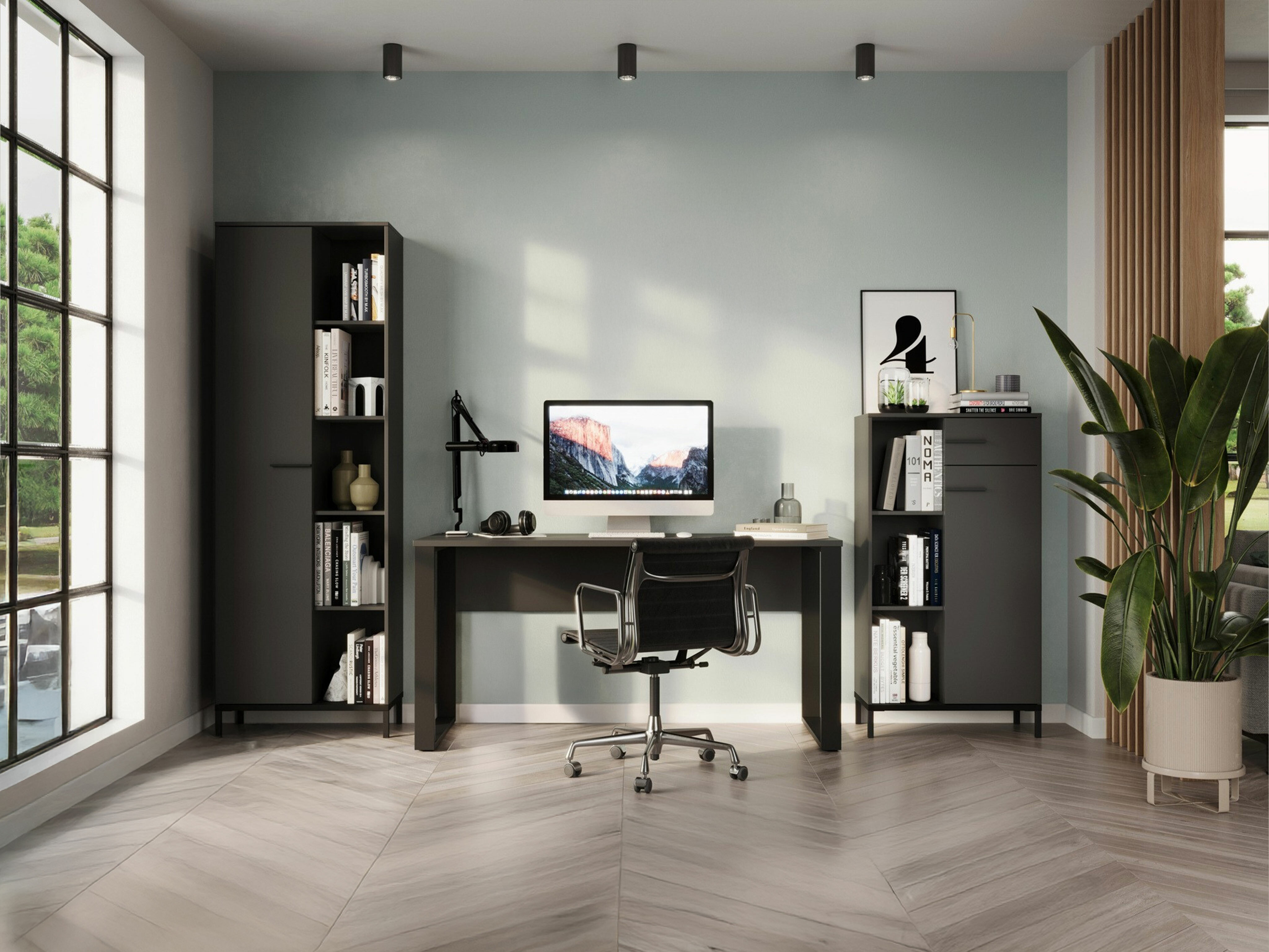 Kodukontori komplekt Solaro 102 (Grafiit)