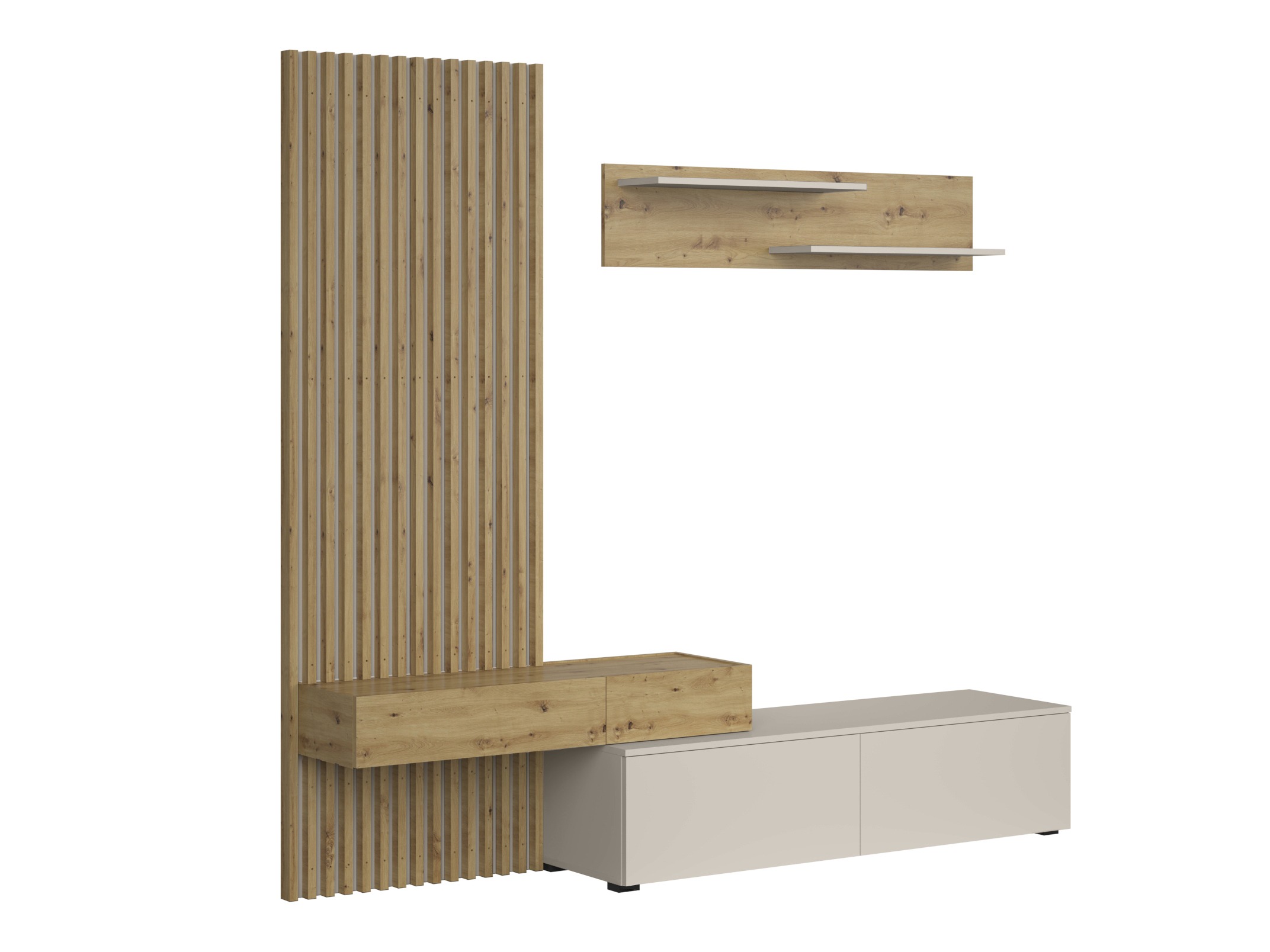 Elutoa komplekt Houston 2086 (Artisan tamm + Kašmiir)