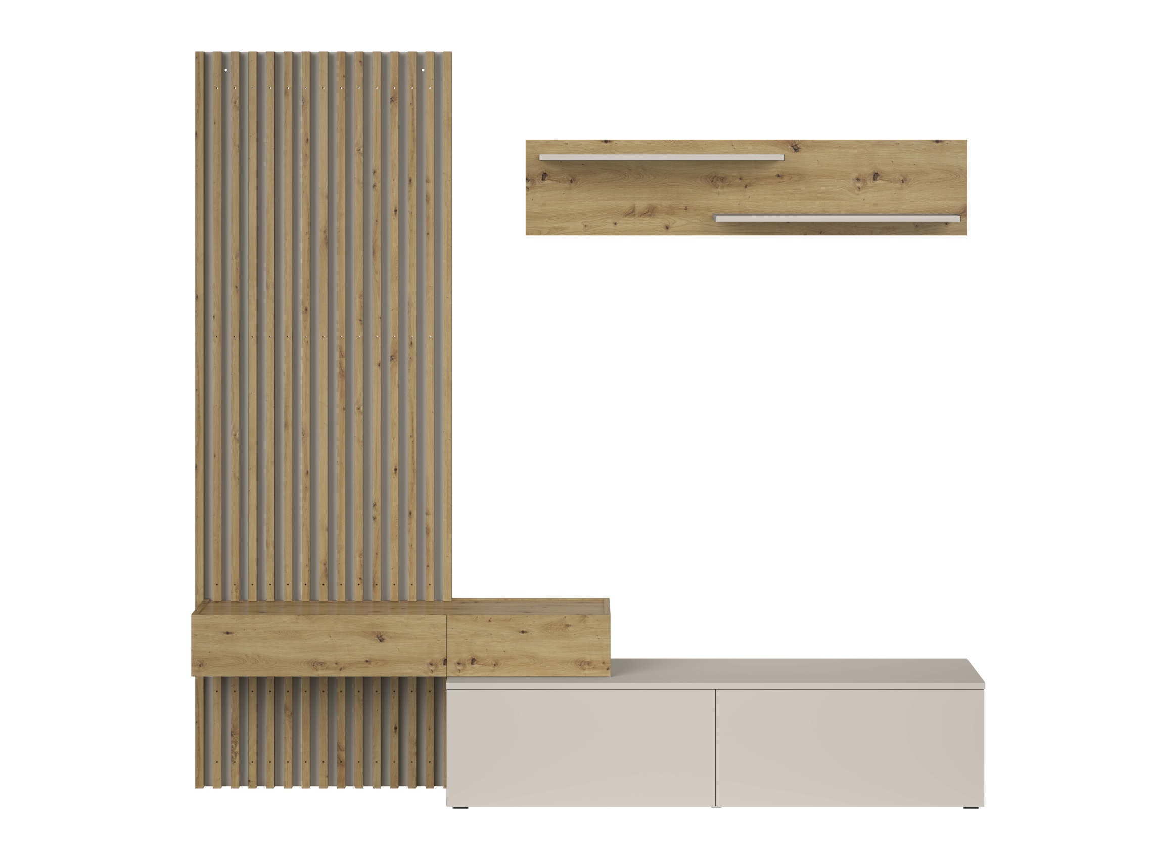 Elutoa komplekt Houston 2086 (Artisan tamm + Kašmiir)