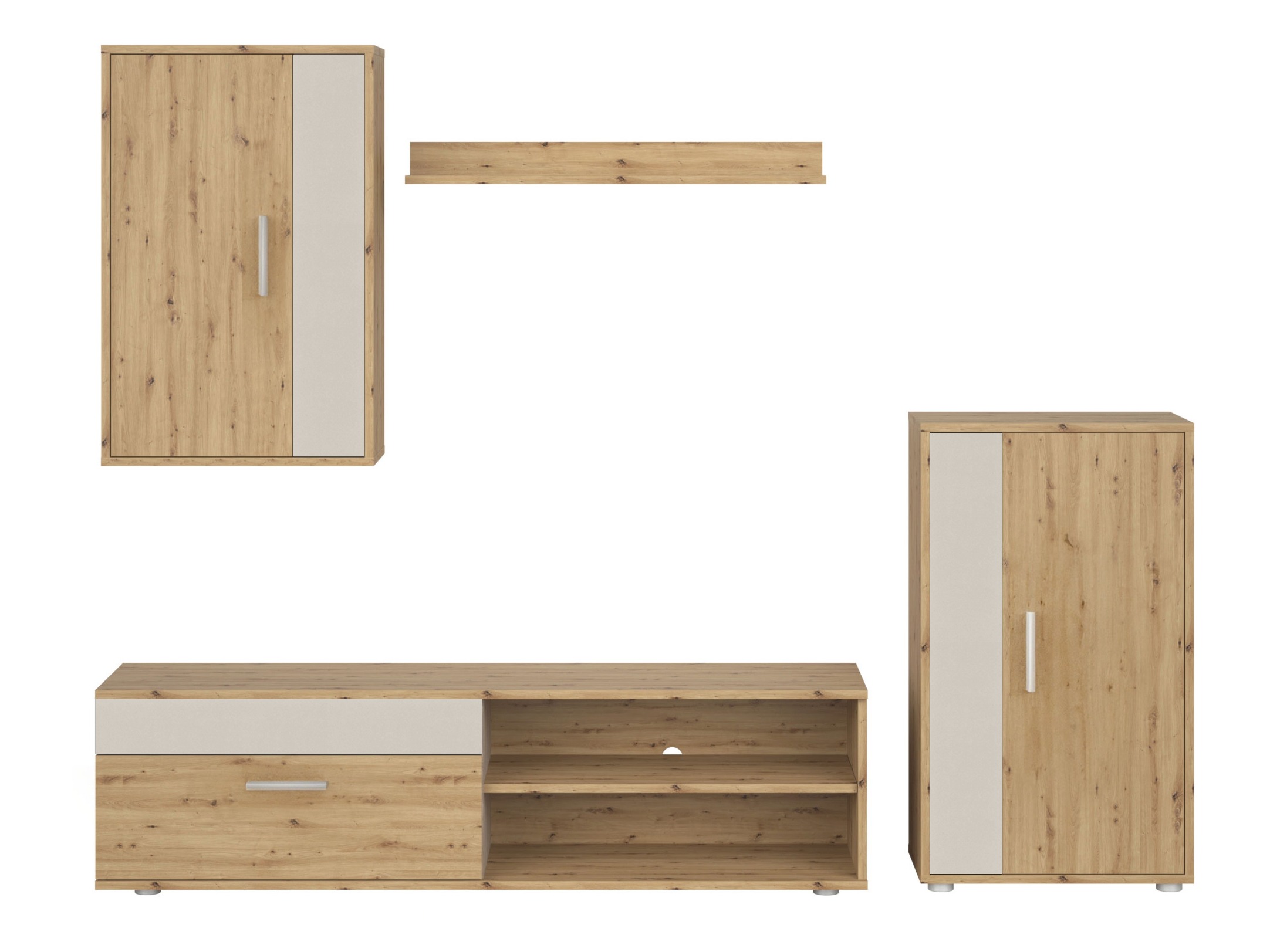 Elutoa komplekt Houston 2087 (Artisan tamm + Kašmiir)