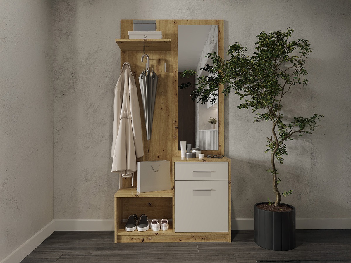 Esikukomplekt Houston 2084 (Artisan tamm + Kašmiir)