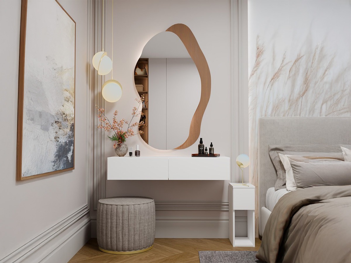 Konsoollaud Mandeville 341 (Valge)