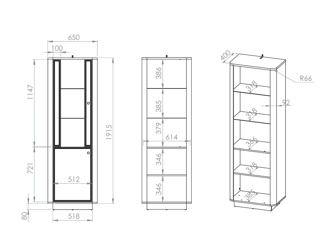 Riiul Cavrome 104