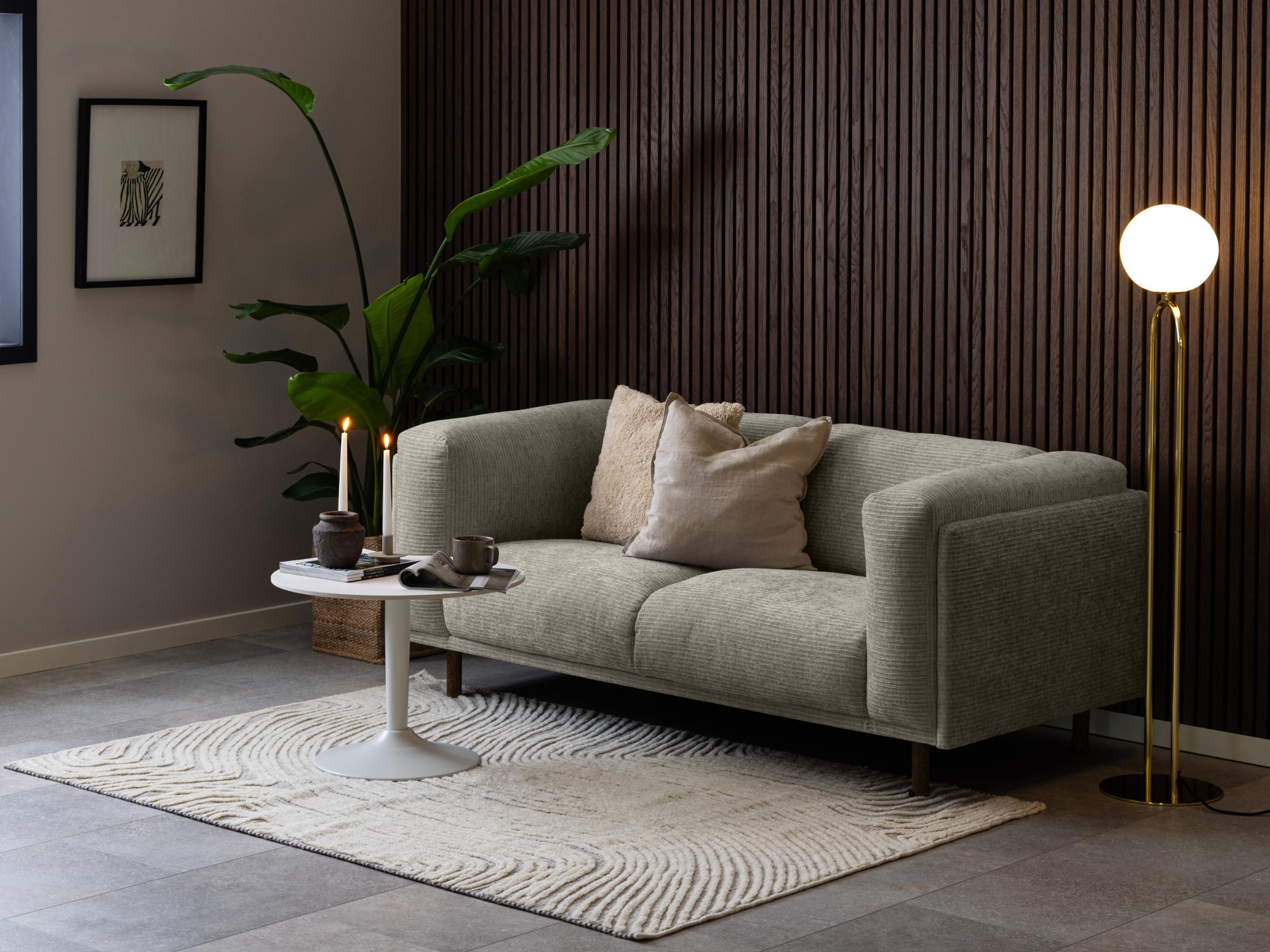 Diivanilaud Norsica 742 (Valge marmor)