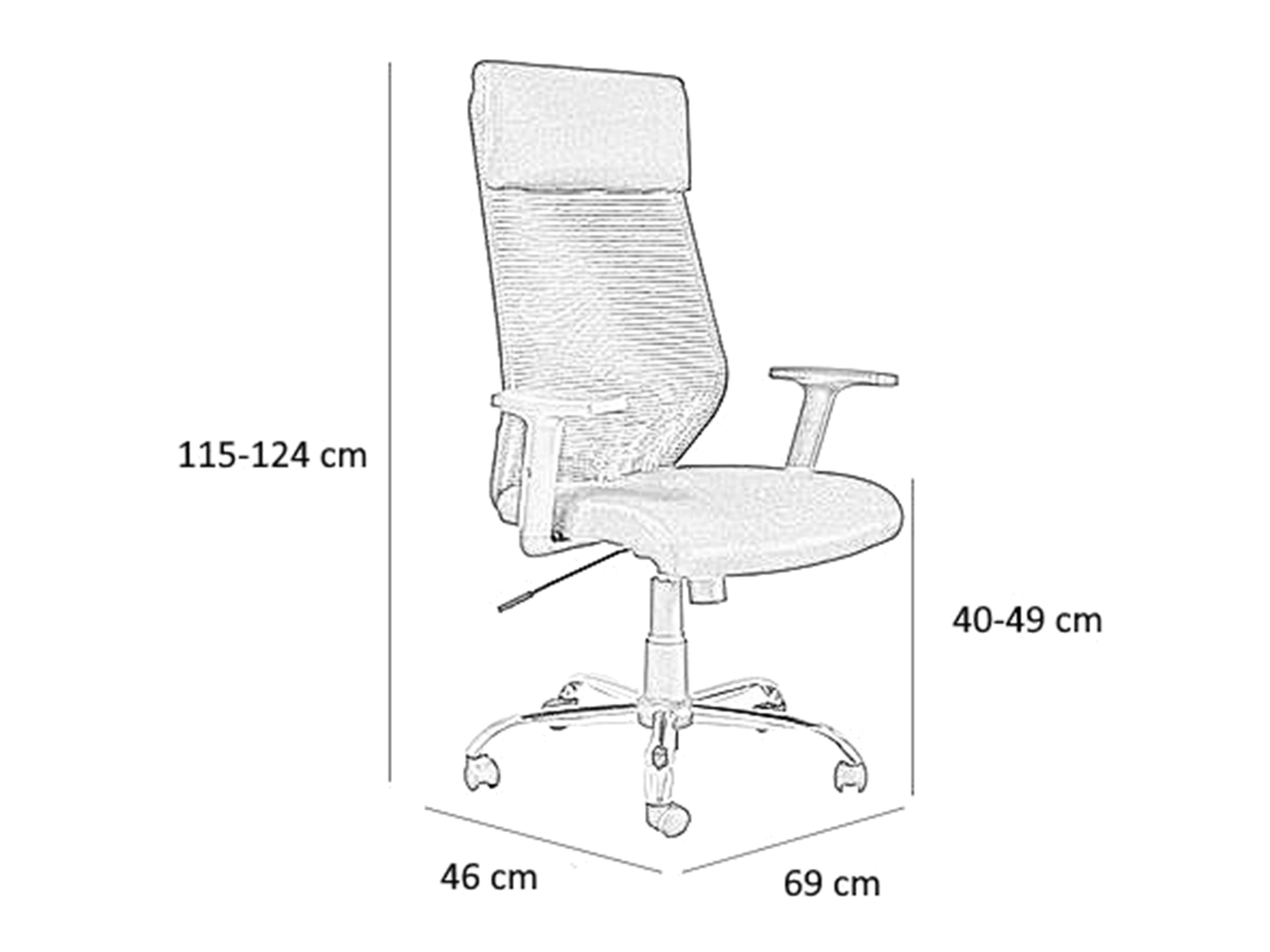 Kontoritool Detroit 519