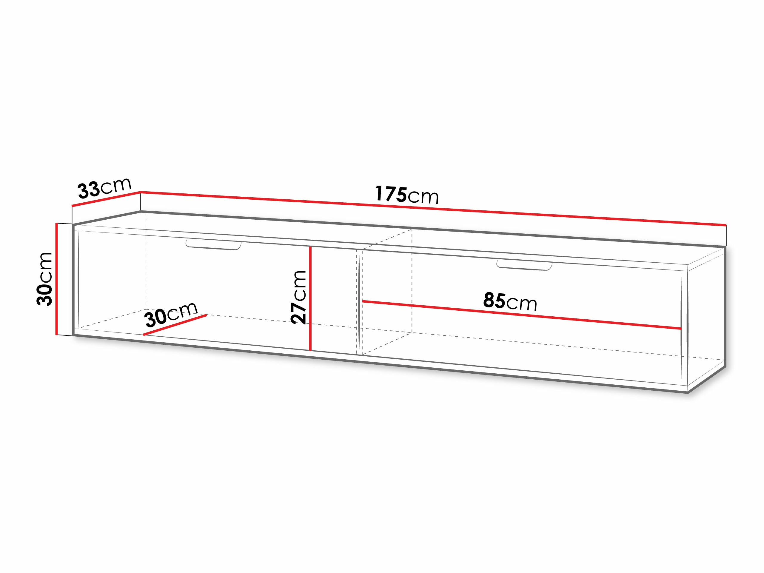 TV-alus Hamilton 101 (Valge)
