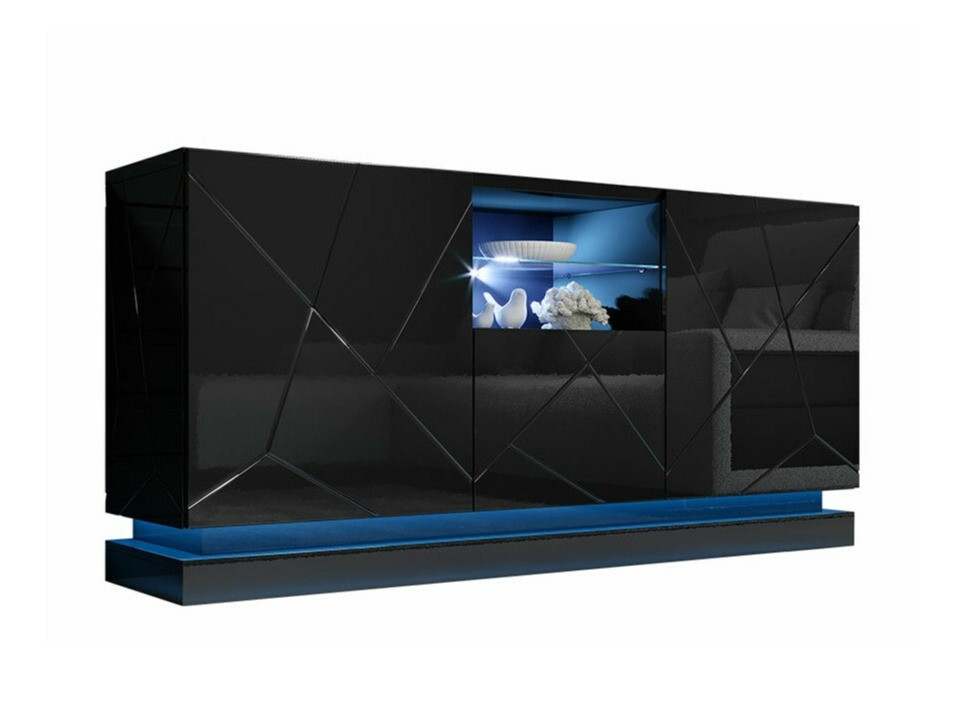 Kapp Charlotte 186 (Must + Läikiv must)