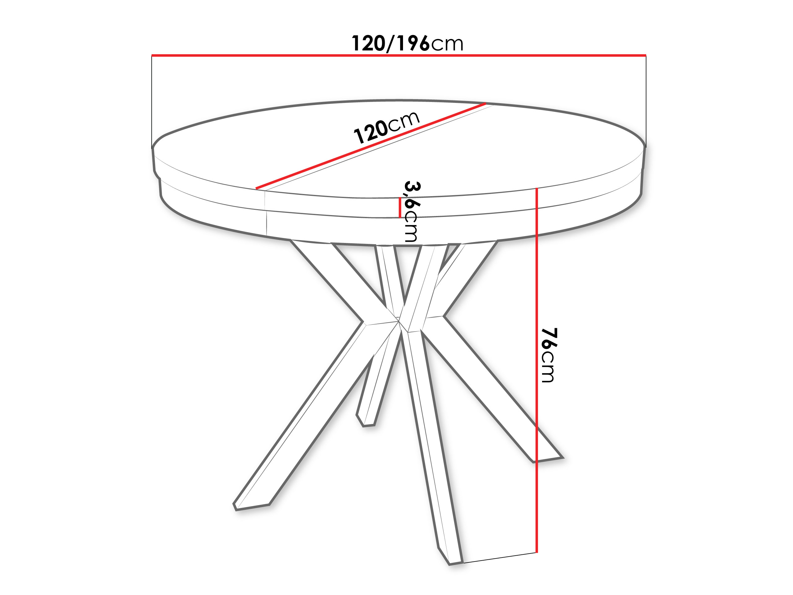 Laud Oswego 157 (Must marmor)