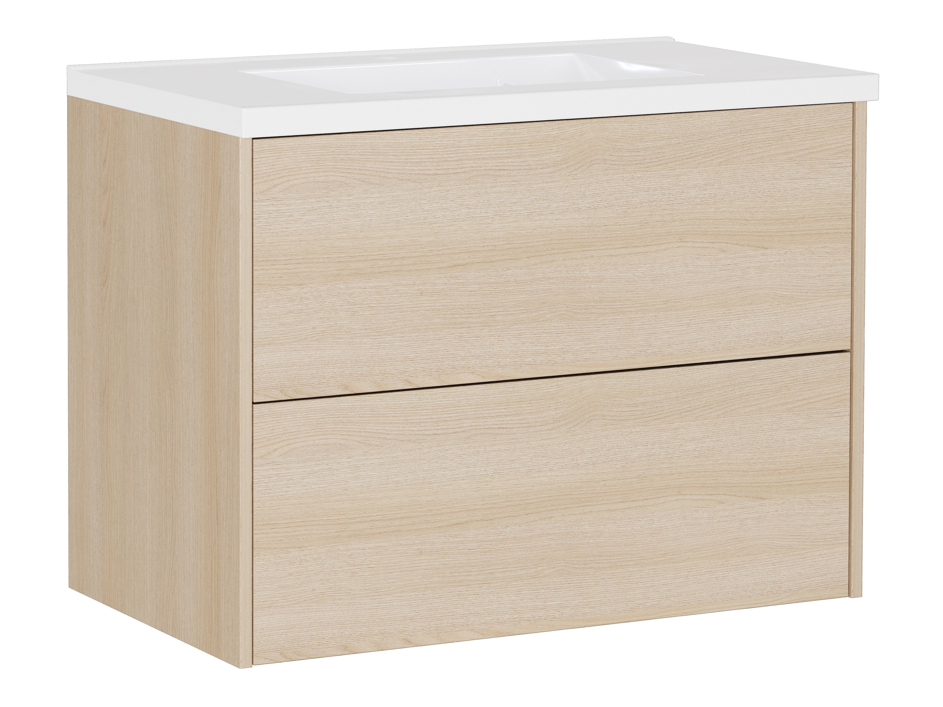 Vannitoa põrandakapp kraanikausile Sacramento 523 (Tamm)