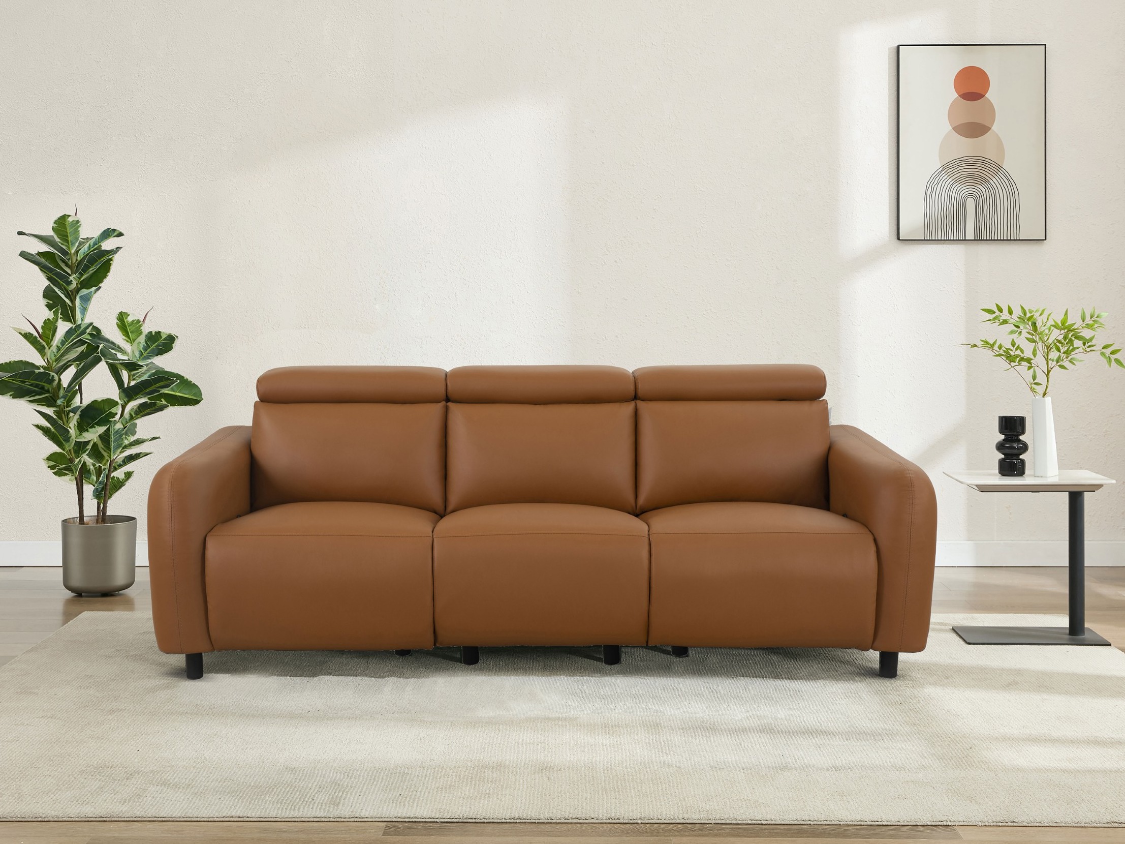 Diivan recliner Denton 1511 (Oranž)