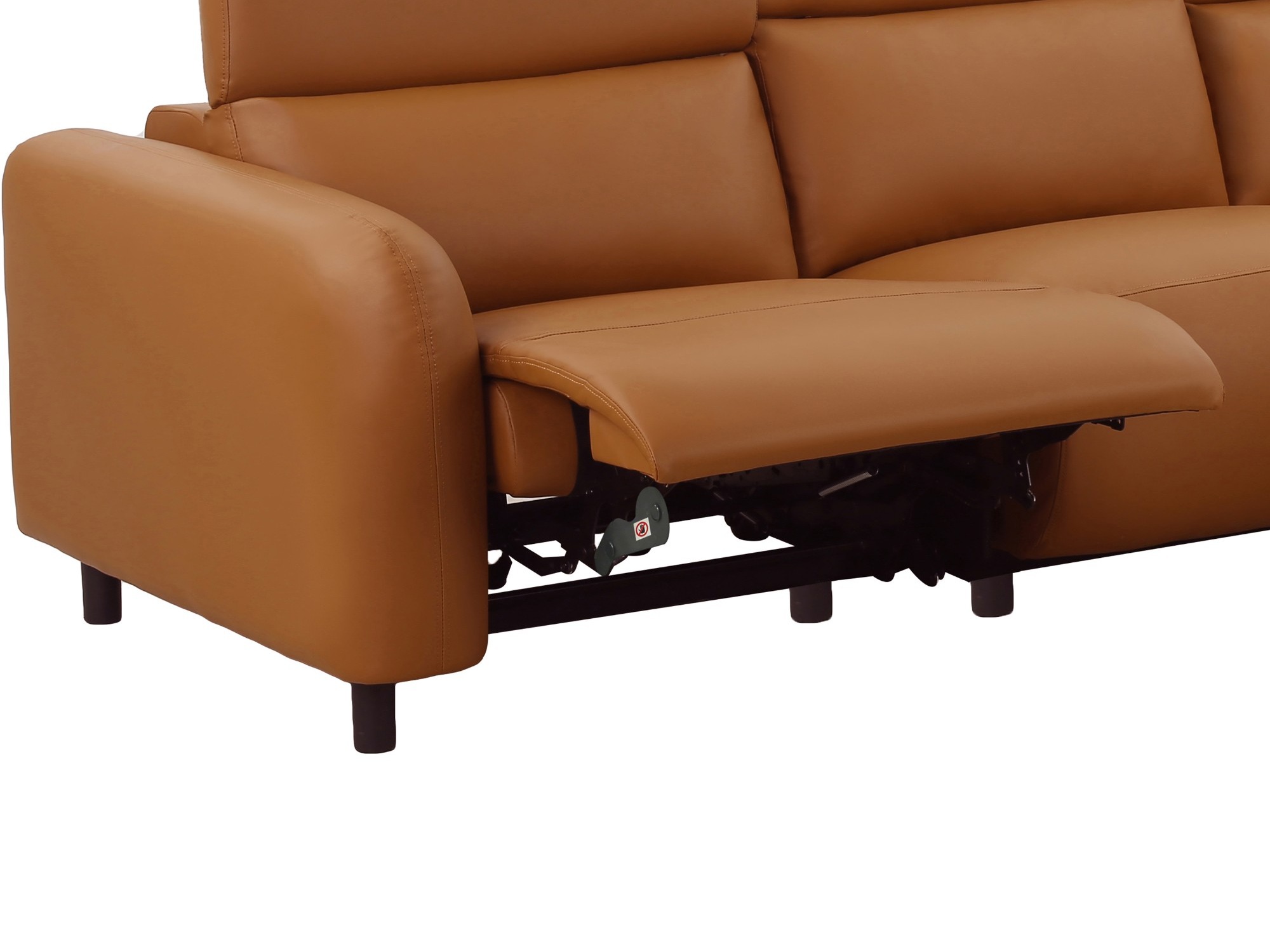 Diivan recliner Denton 1511 (Oranž)