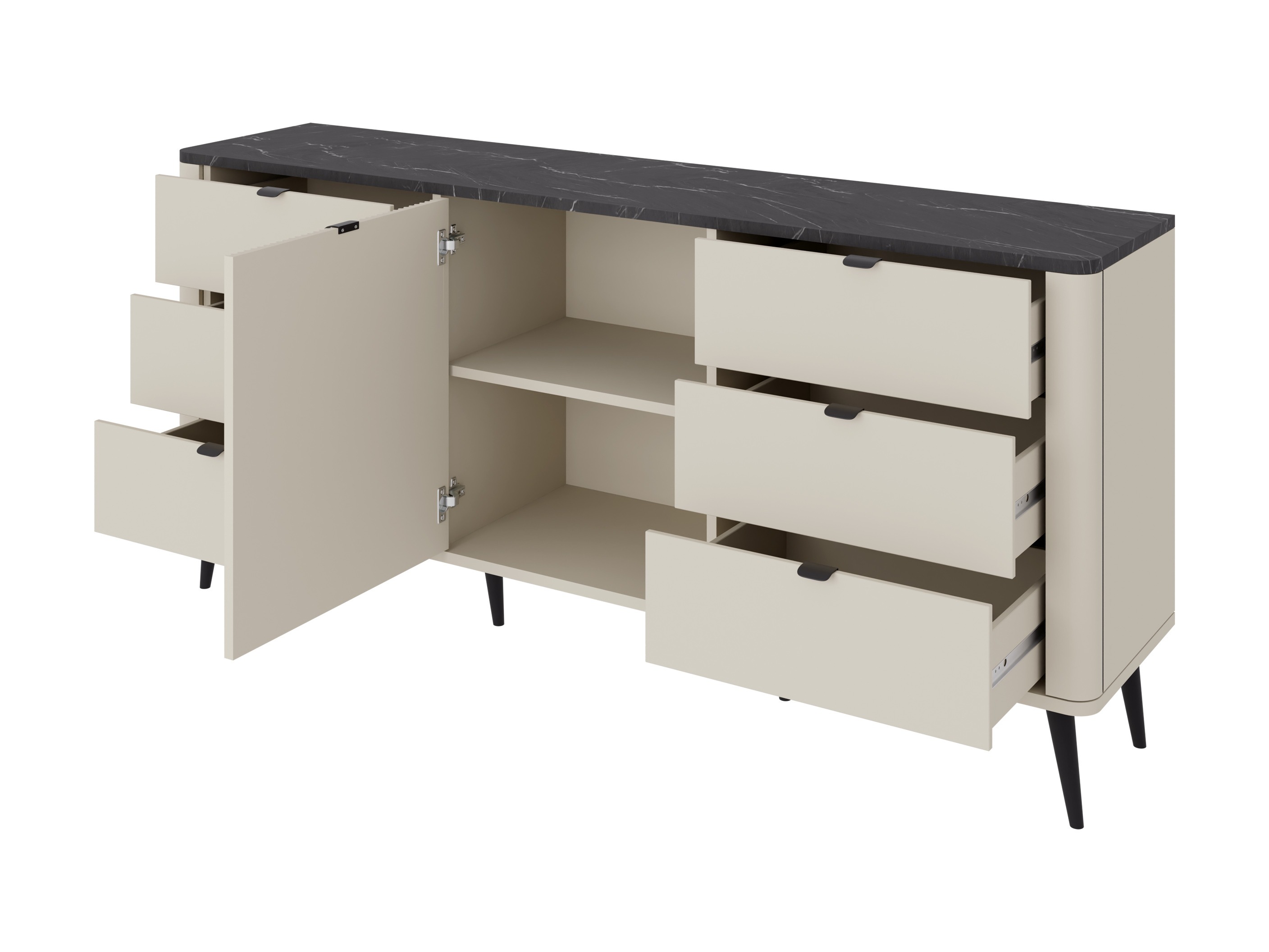 Kummut Lufela 107 (Kašmiir + Hall marmor)