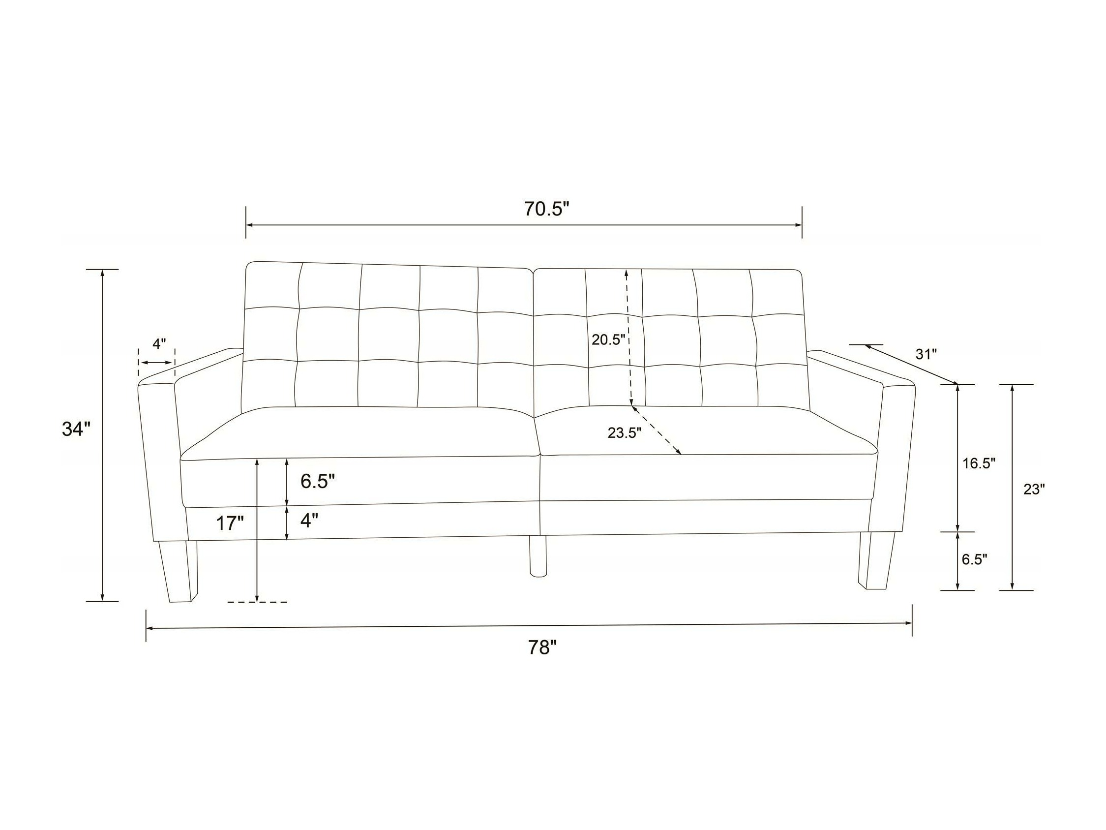 Diivanvoodi Tulsa 128 (Hall)