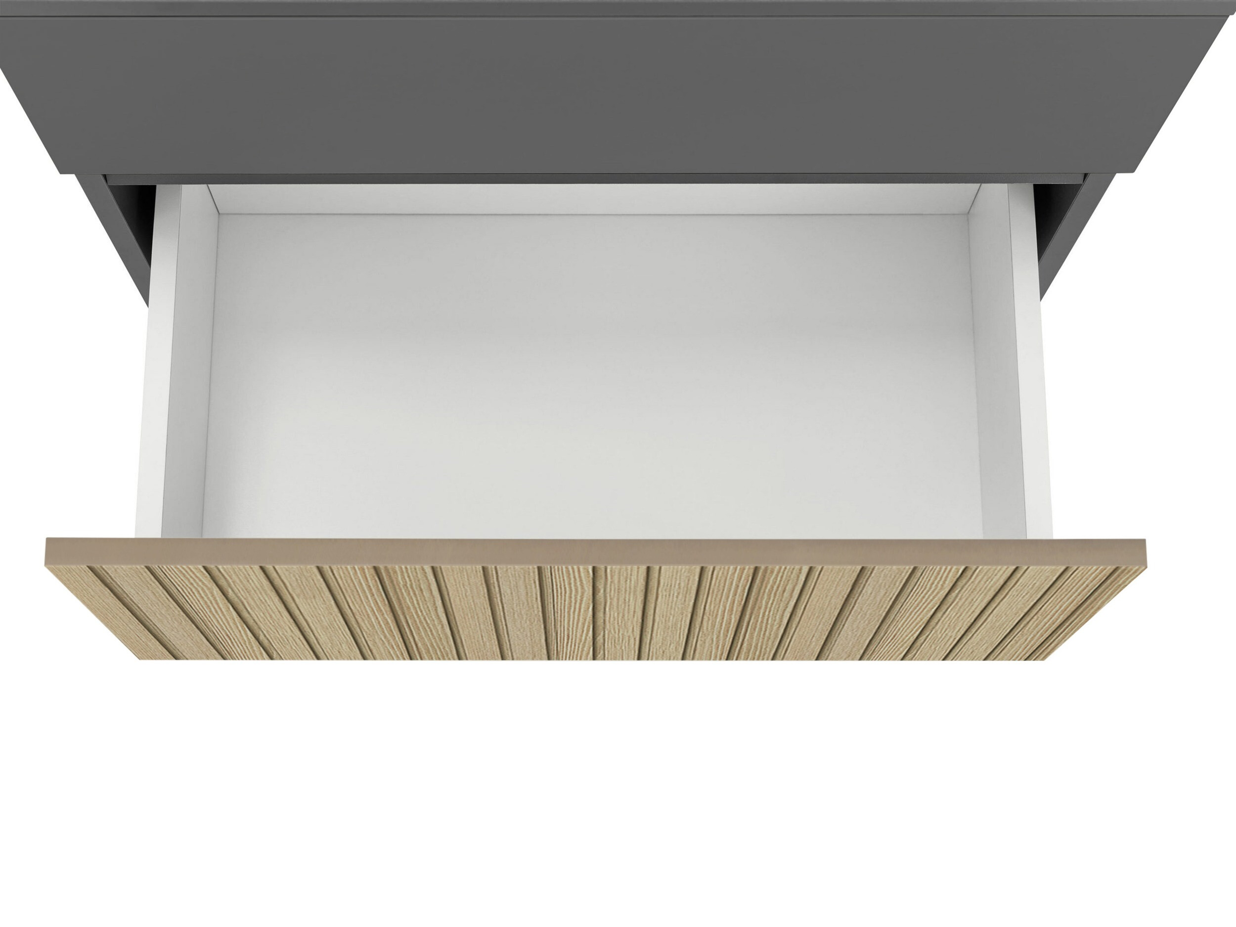 Vannitoa põrandakapp kraanikausile Soncamu 110 (Antratsiit + Hele tamm)