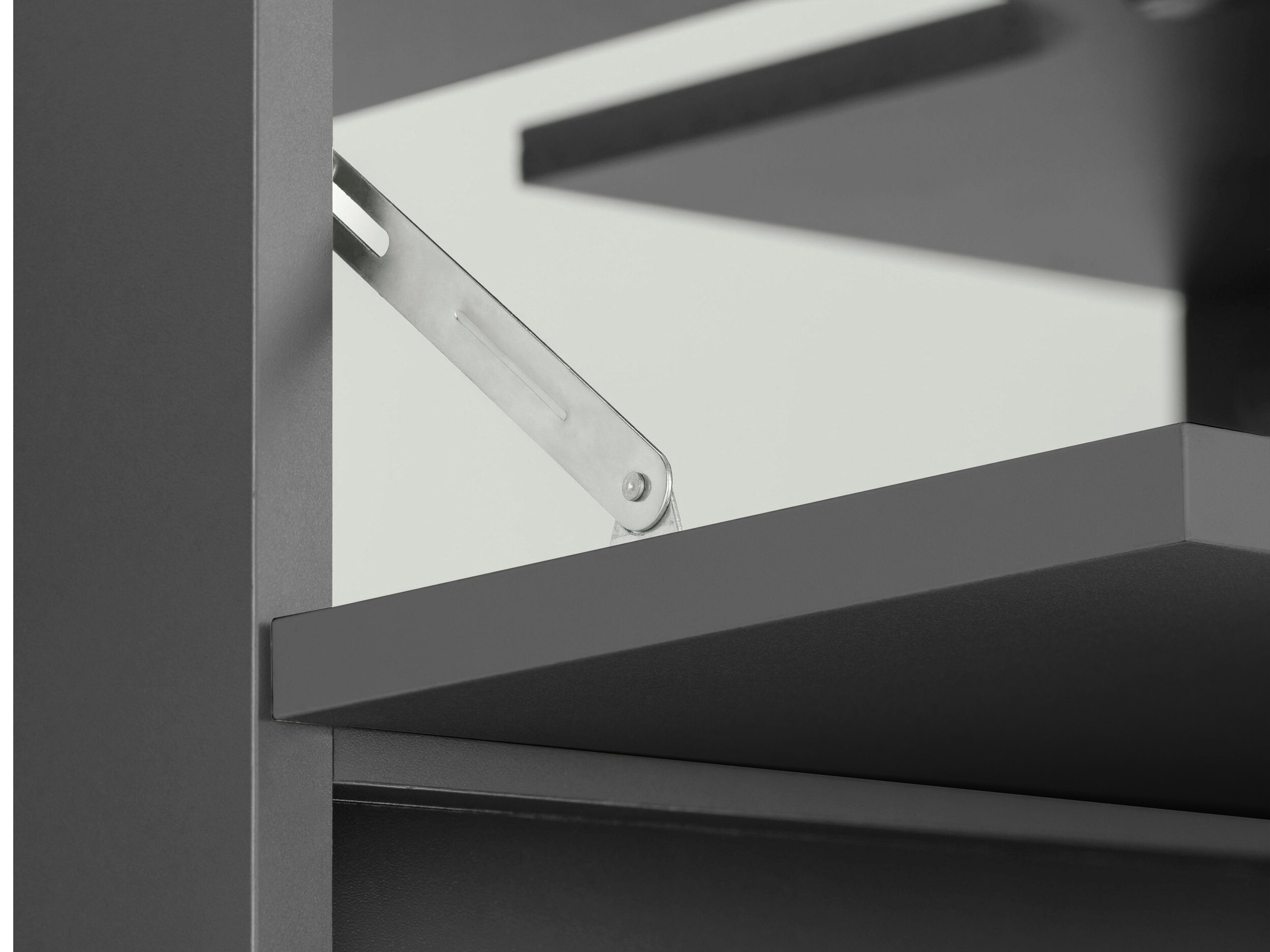 Vannitoa põrandakapp kraanikausile Soncamu 110 (Antratsiit + Hele tamm)