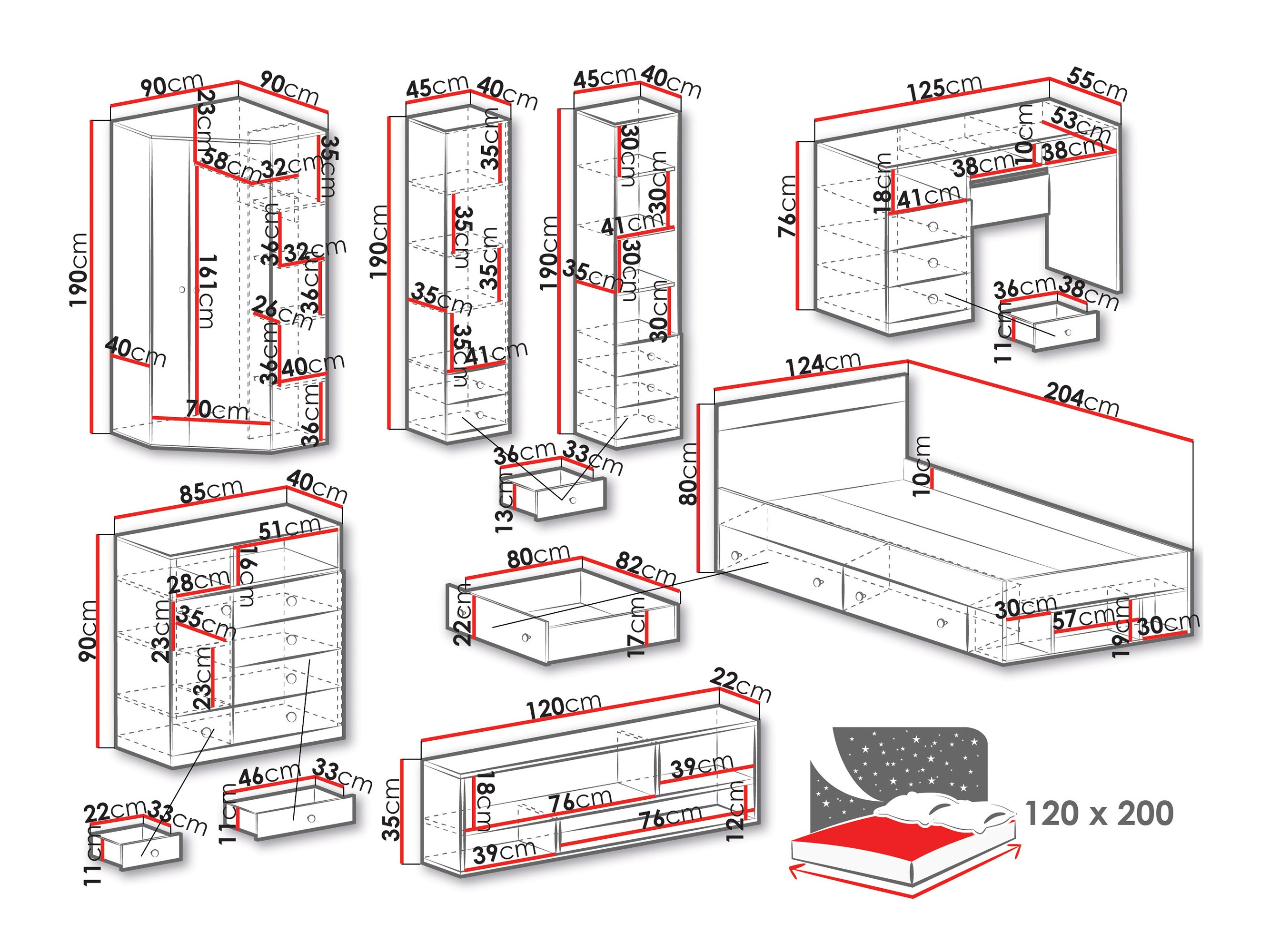 Mööblikomplekt Tesmonu 119