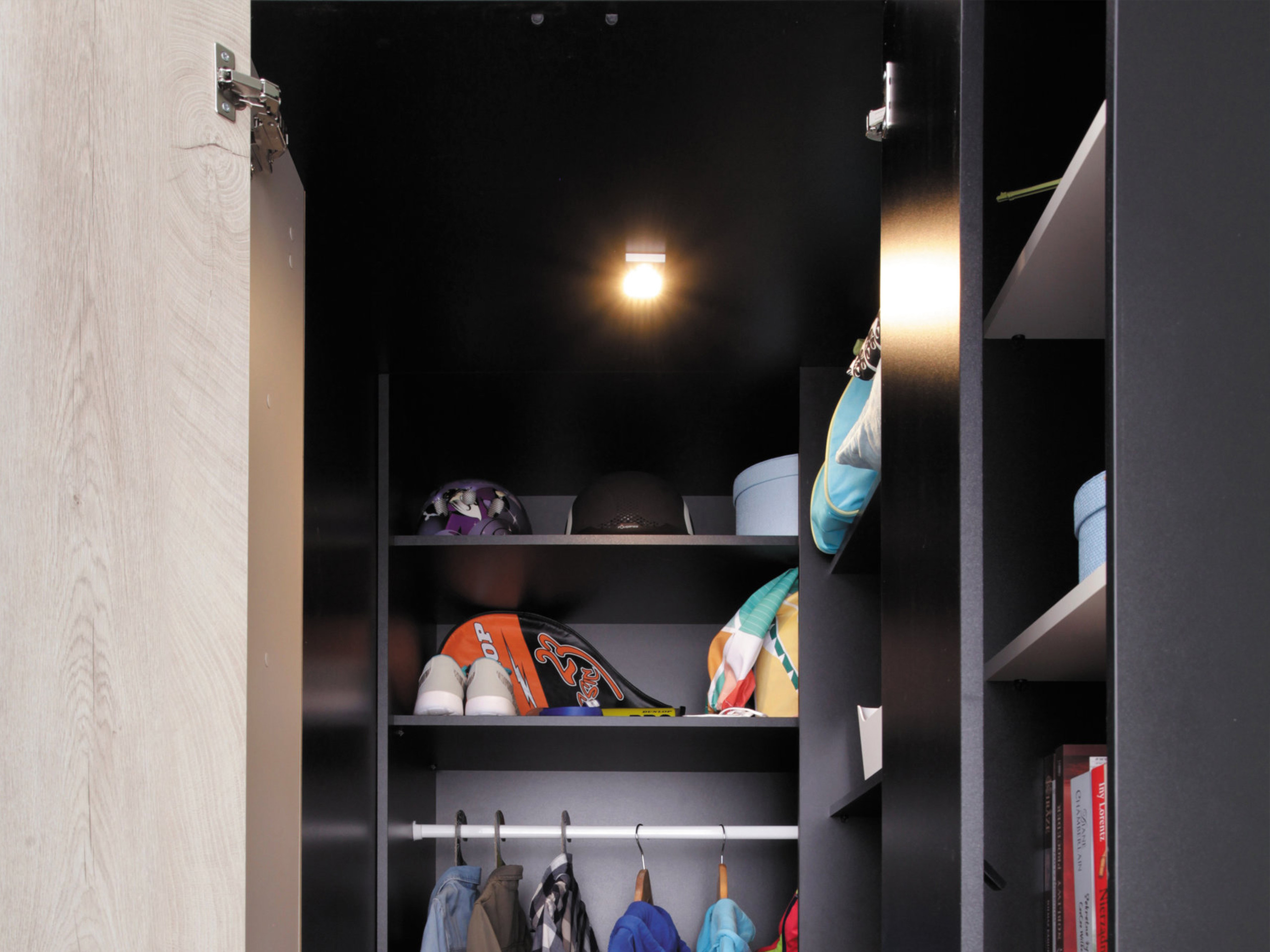 Nurgariidekapp Camteso 113 (Valge + Tamm + Türkiis)