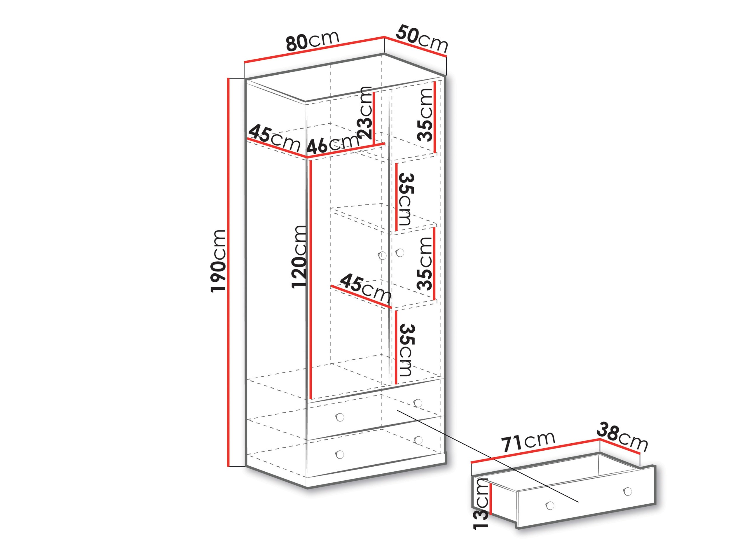 Riidekapp Tesmonu 102
