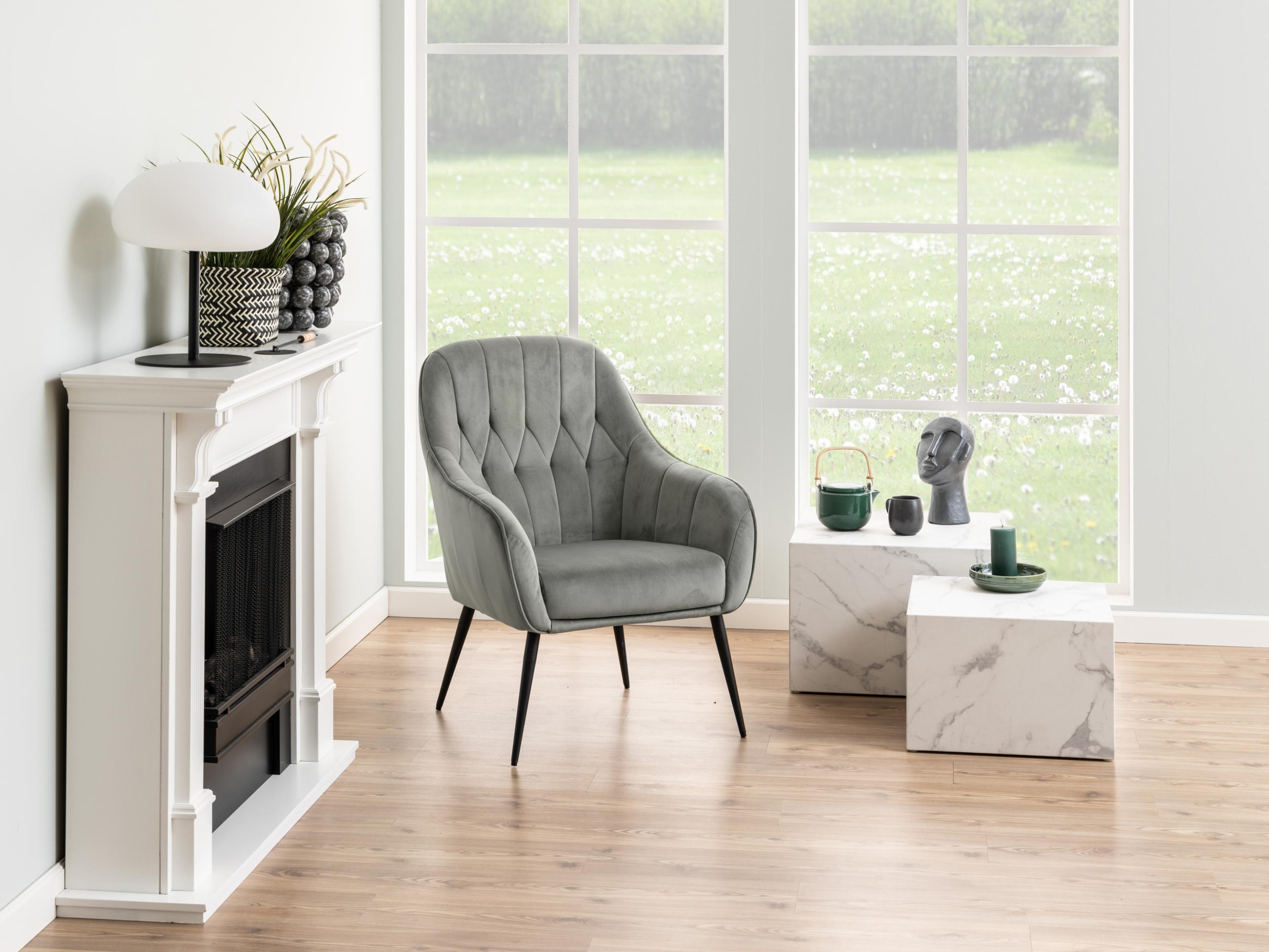 Diivanilaudade komplekt Norsica 603 (Valge marmor)