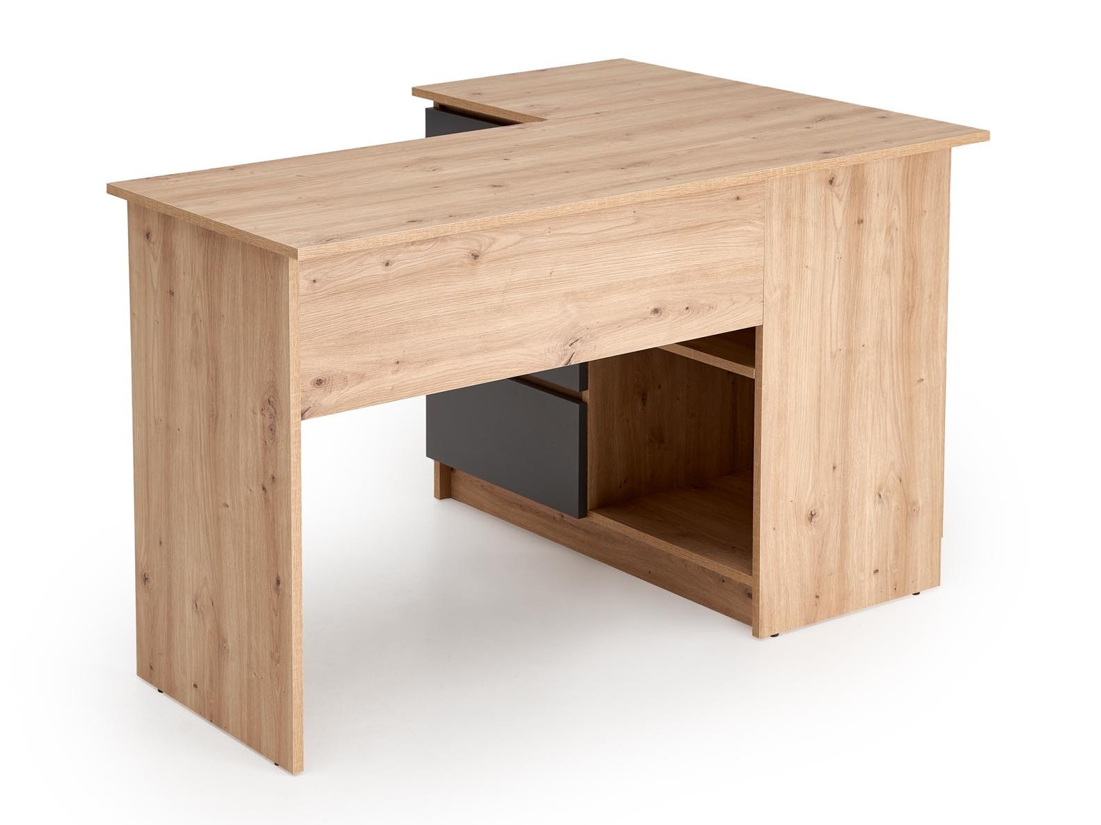 Kontori nurgalaud Houston 1950 (Grafiit + Artisan tamm)