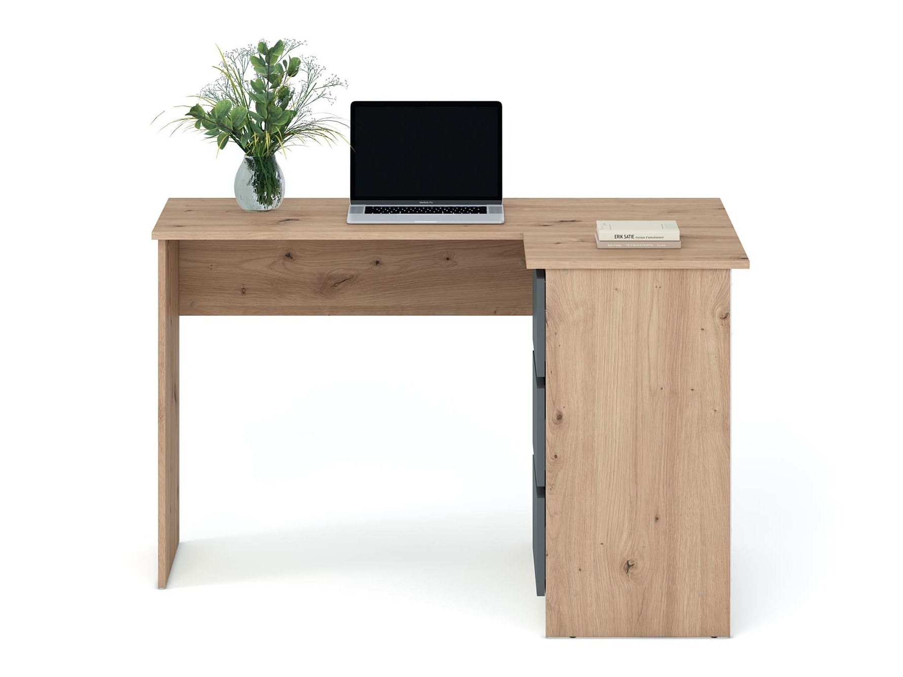 Kontori nurgalaud Houston 1950 (Grafiit + Artisan tamm)