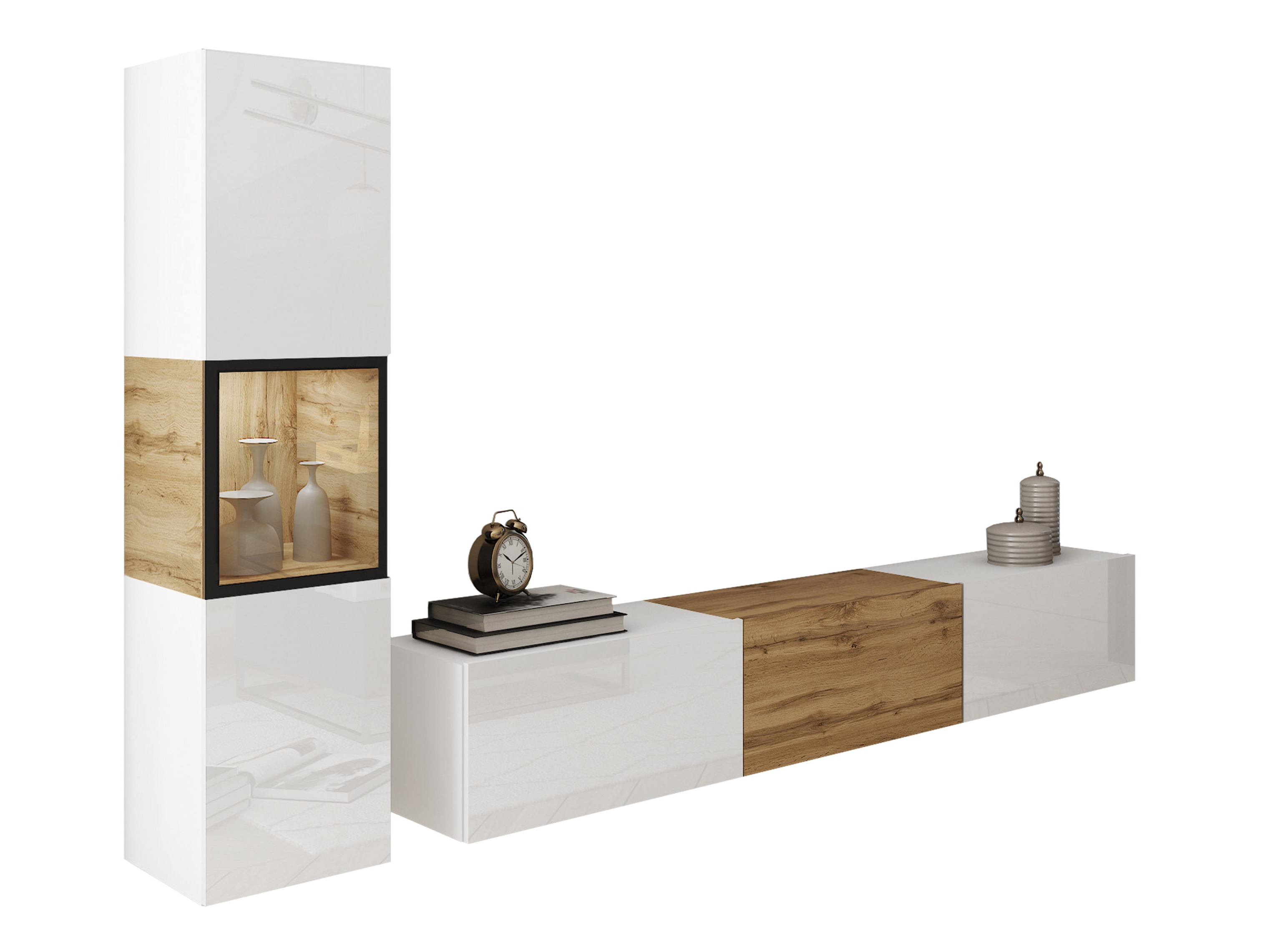 Elutoa komplekt Sarasota 192 (Valge + Wotani tamm)